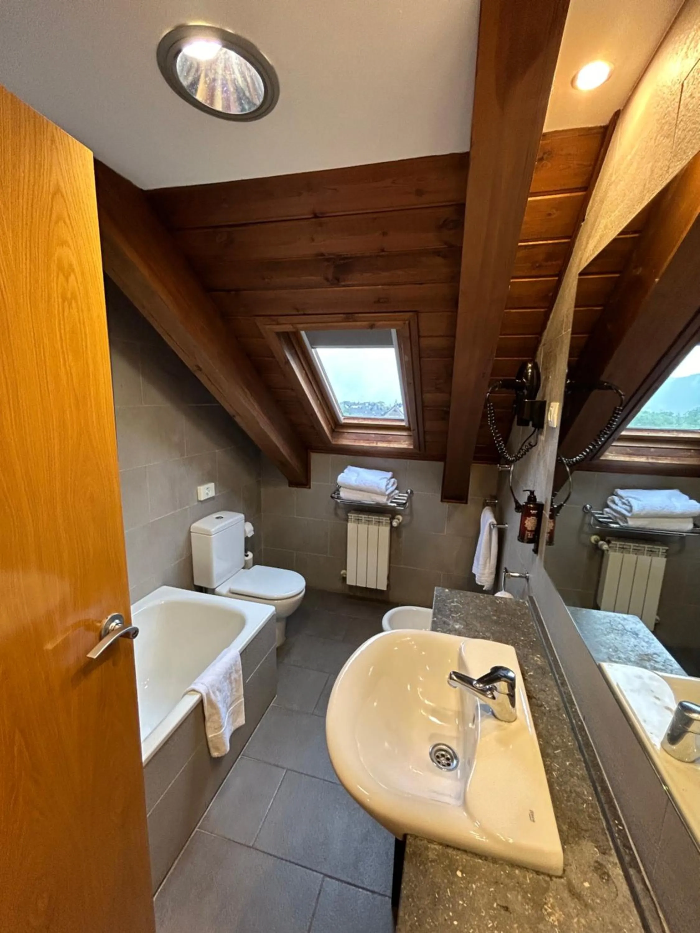 Toilet in Aparthotel Siente Boí & SPA