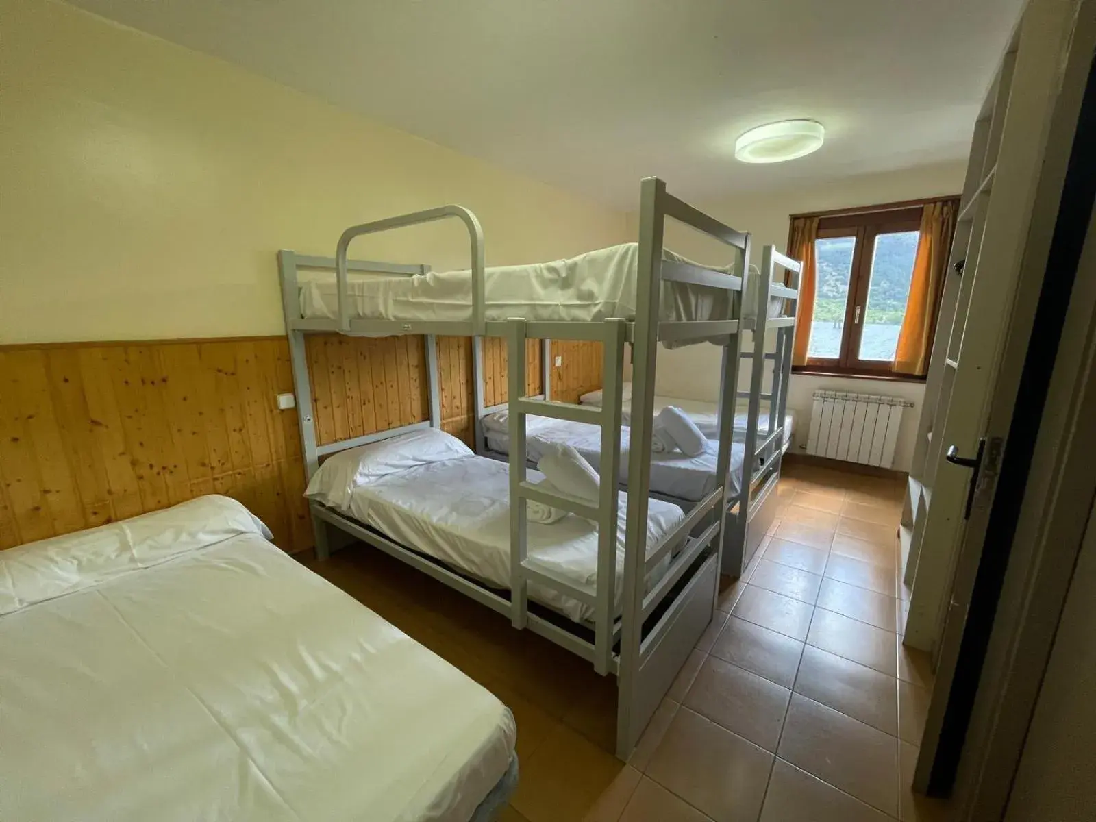 Bed in Hotel Taüll Bed in Hotel Taüll