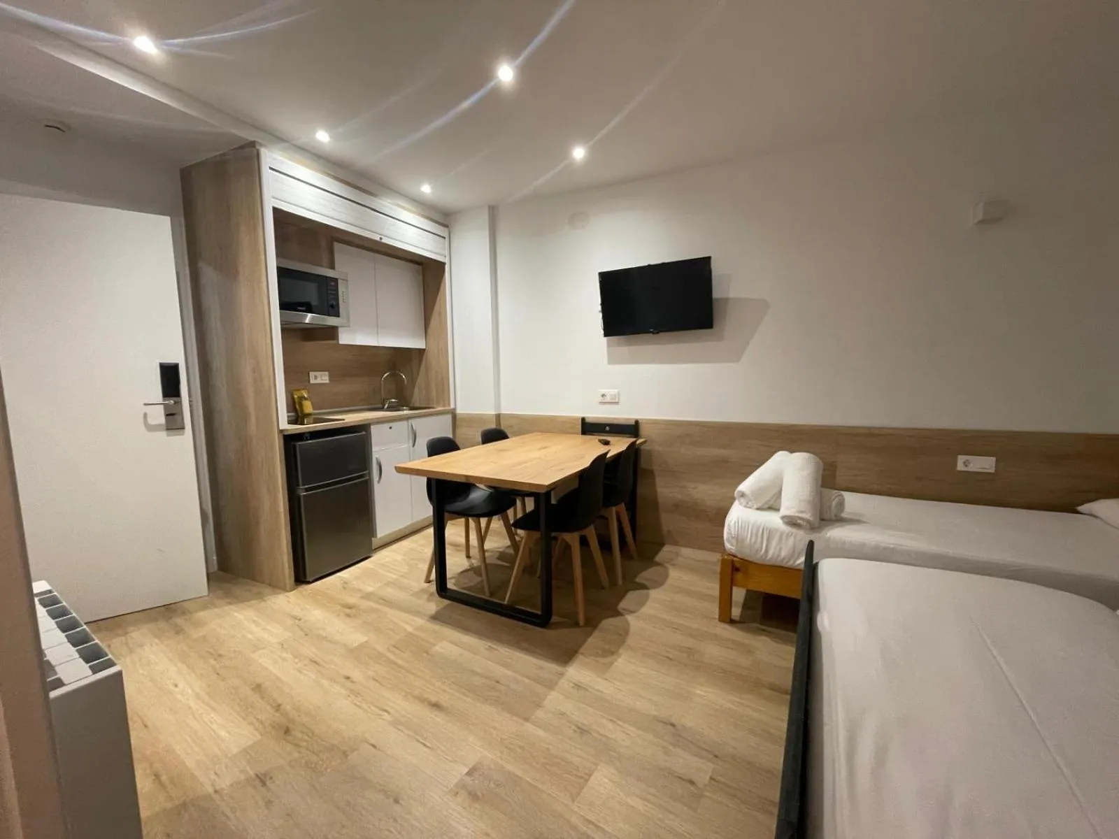 Bed in Apartamentos La Solana