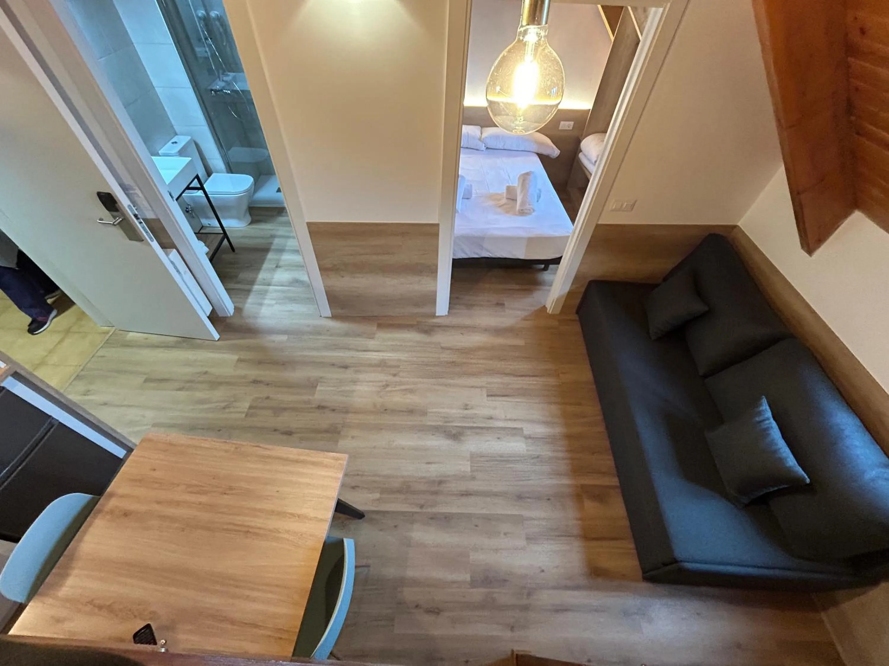 Bed in Apartamentos La Solana