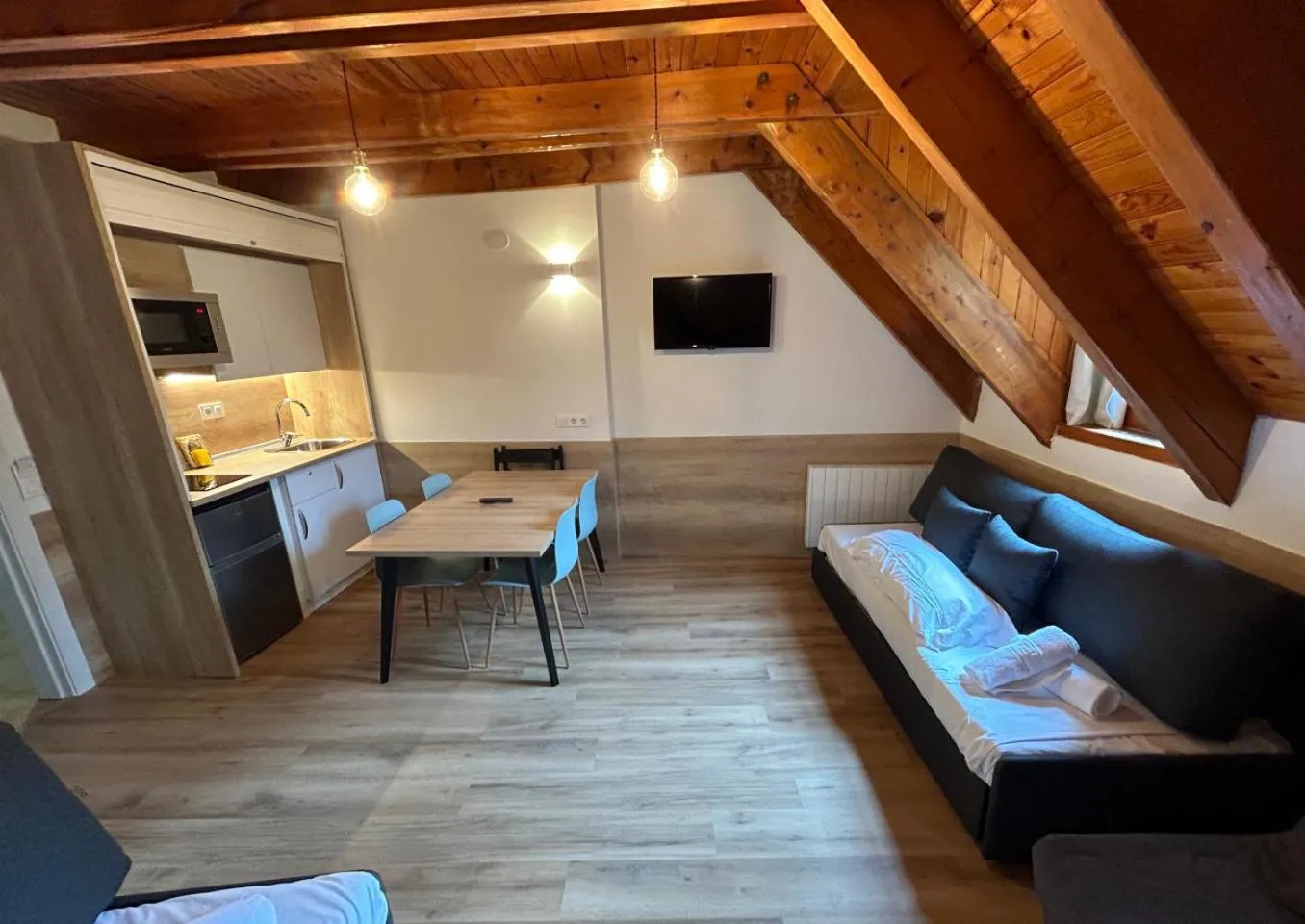 Bed in Apartamentos La Solana