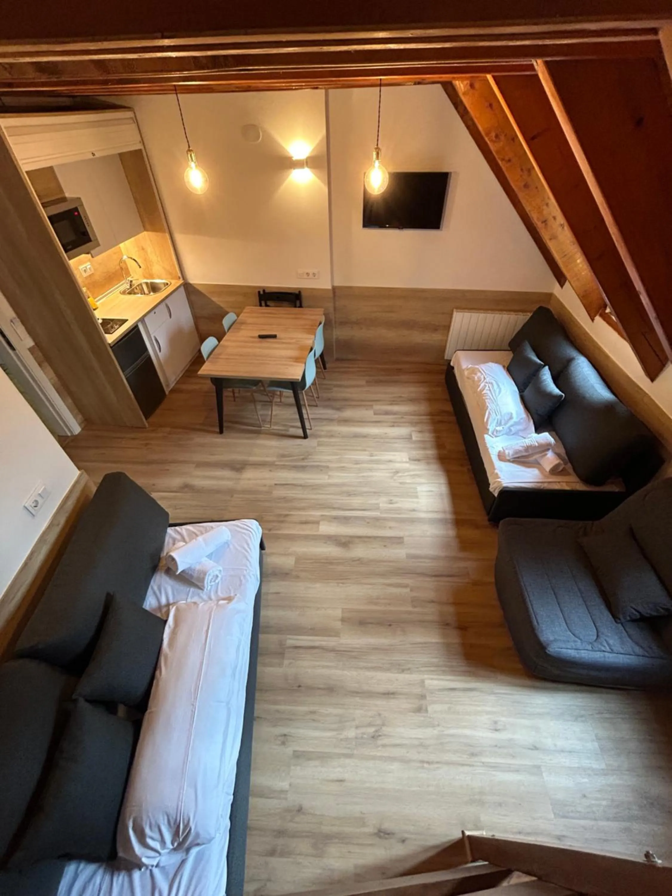 Bed in Apartamentos La Solana