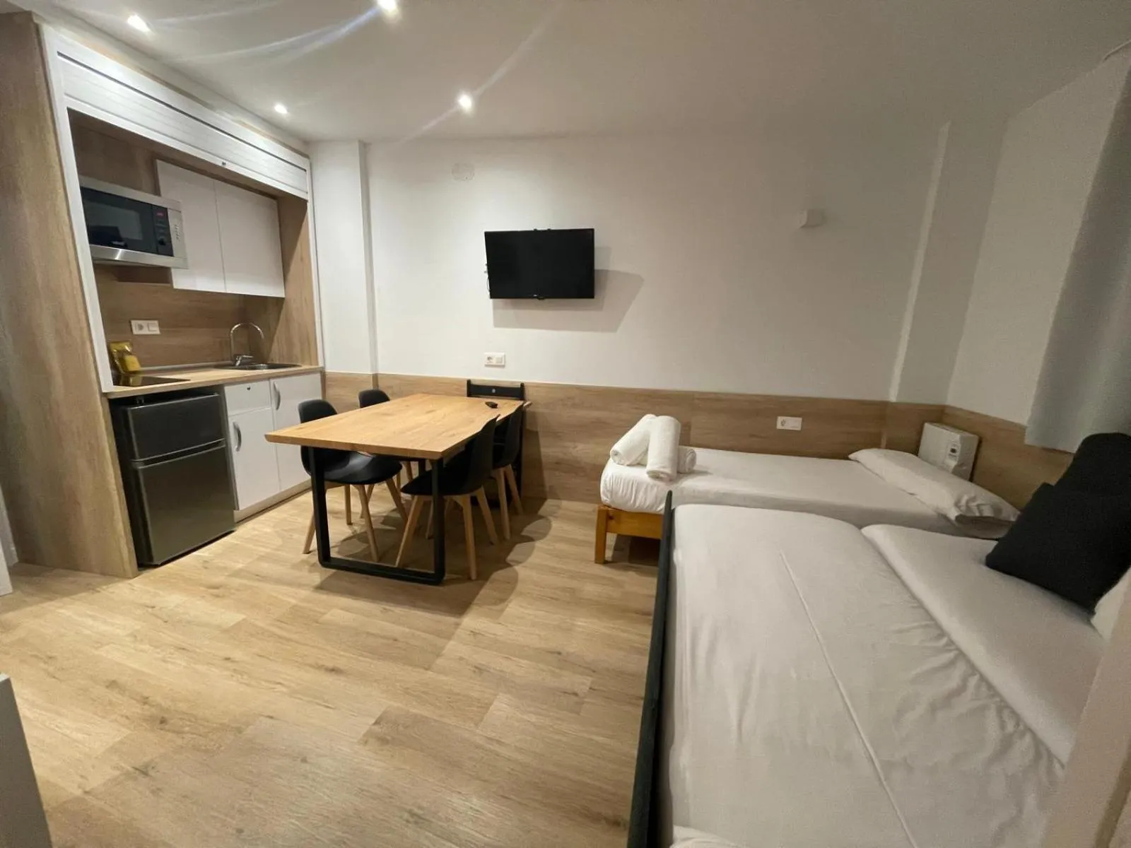 Bed in Apartamentos La Solana