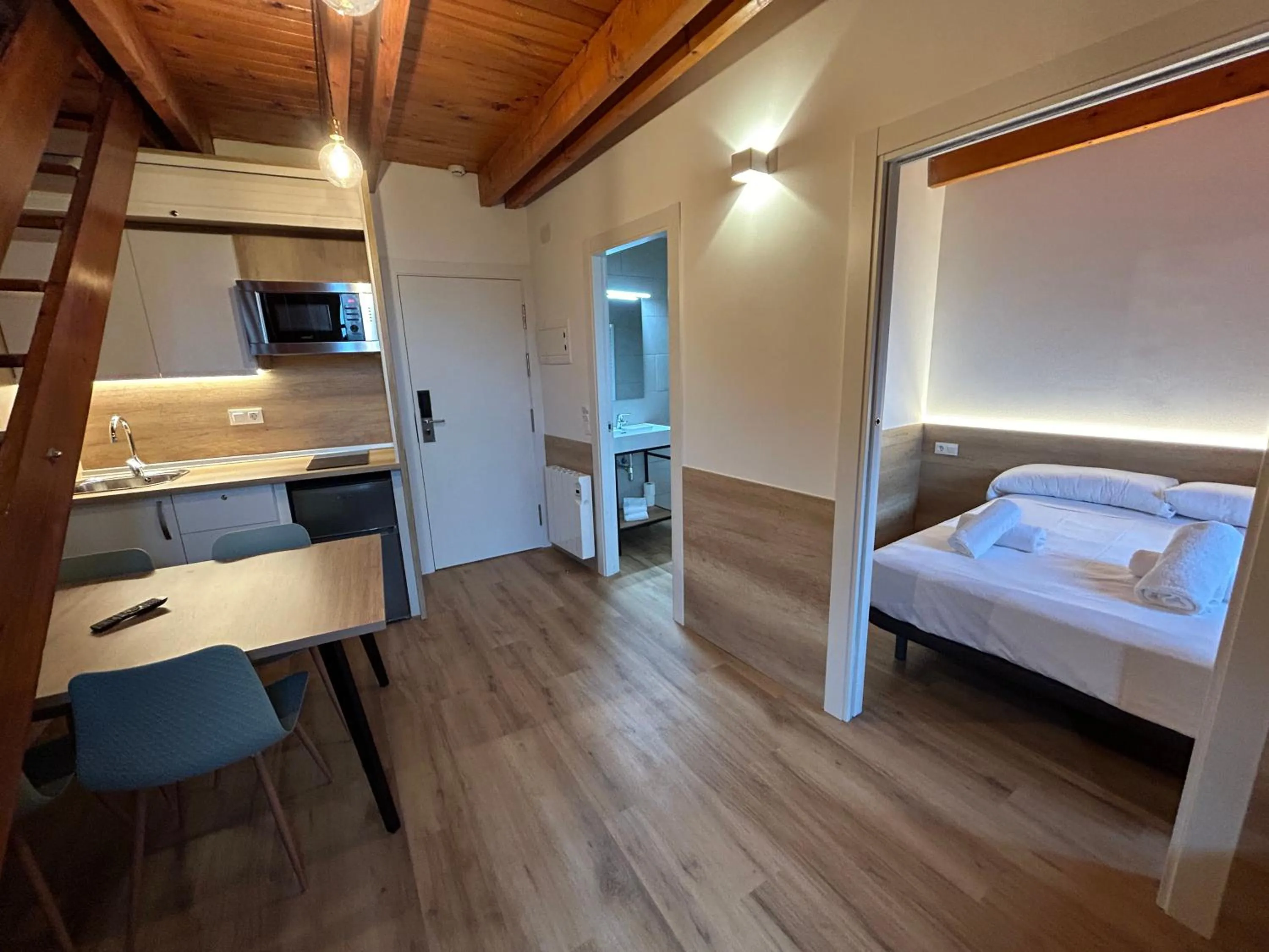 Bed in Apartamentos La Solana