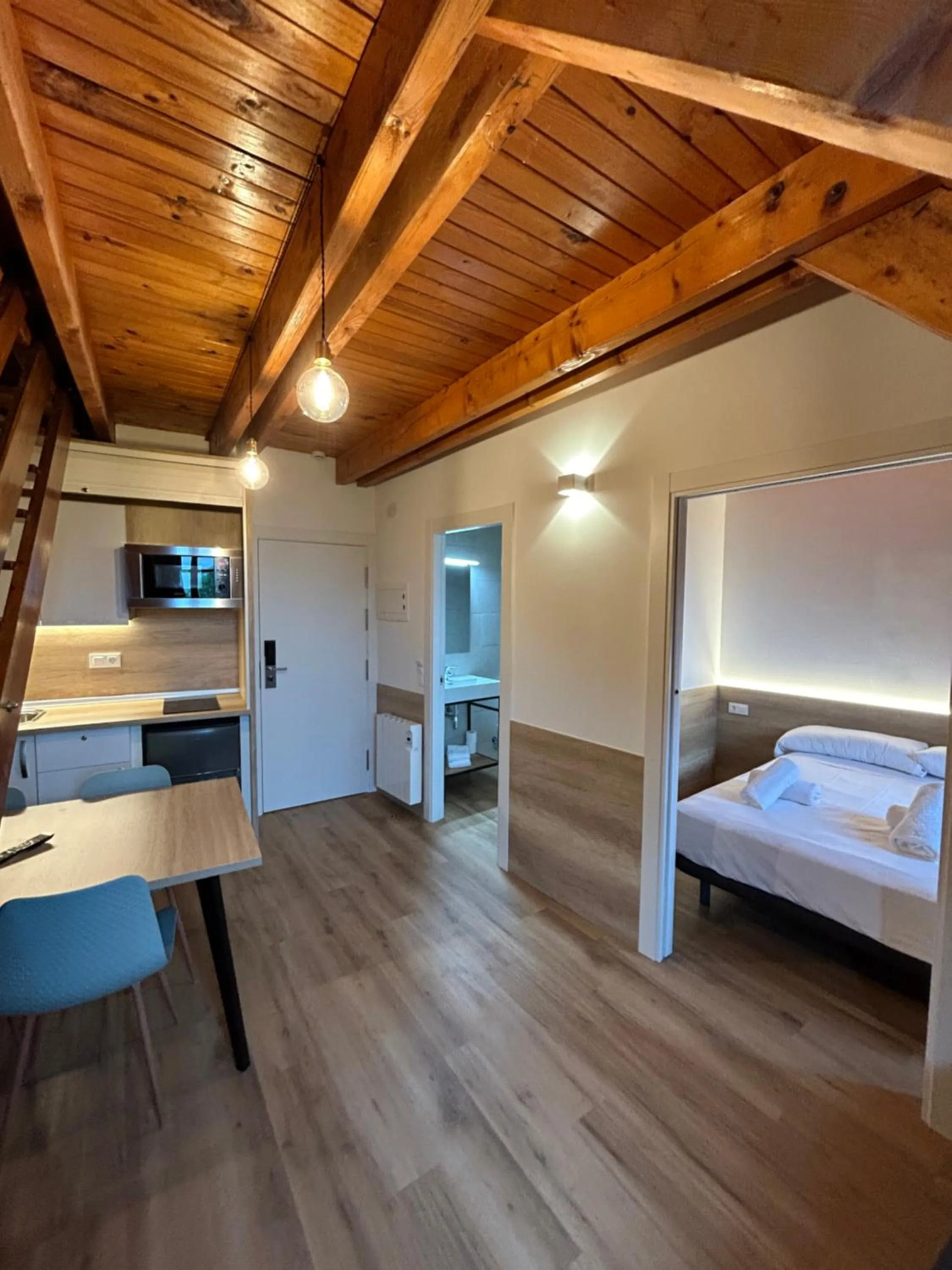 Bed in Apartamentos La Solana