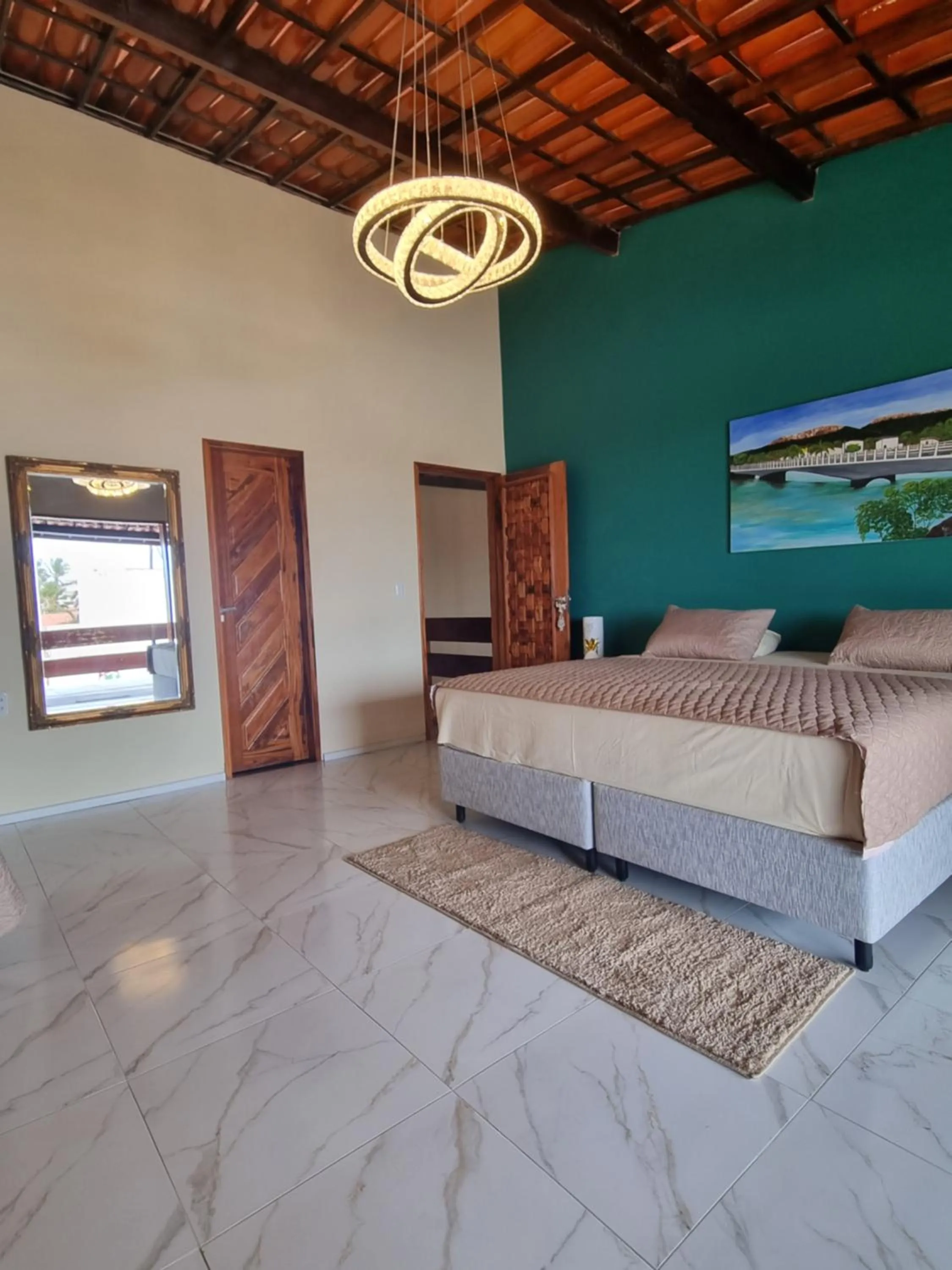 Bed in Casa Ferreira Cumbuco