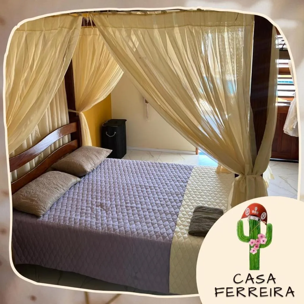 Bed in Casa Ferreira Cumbuco