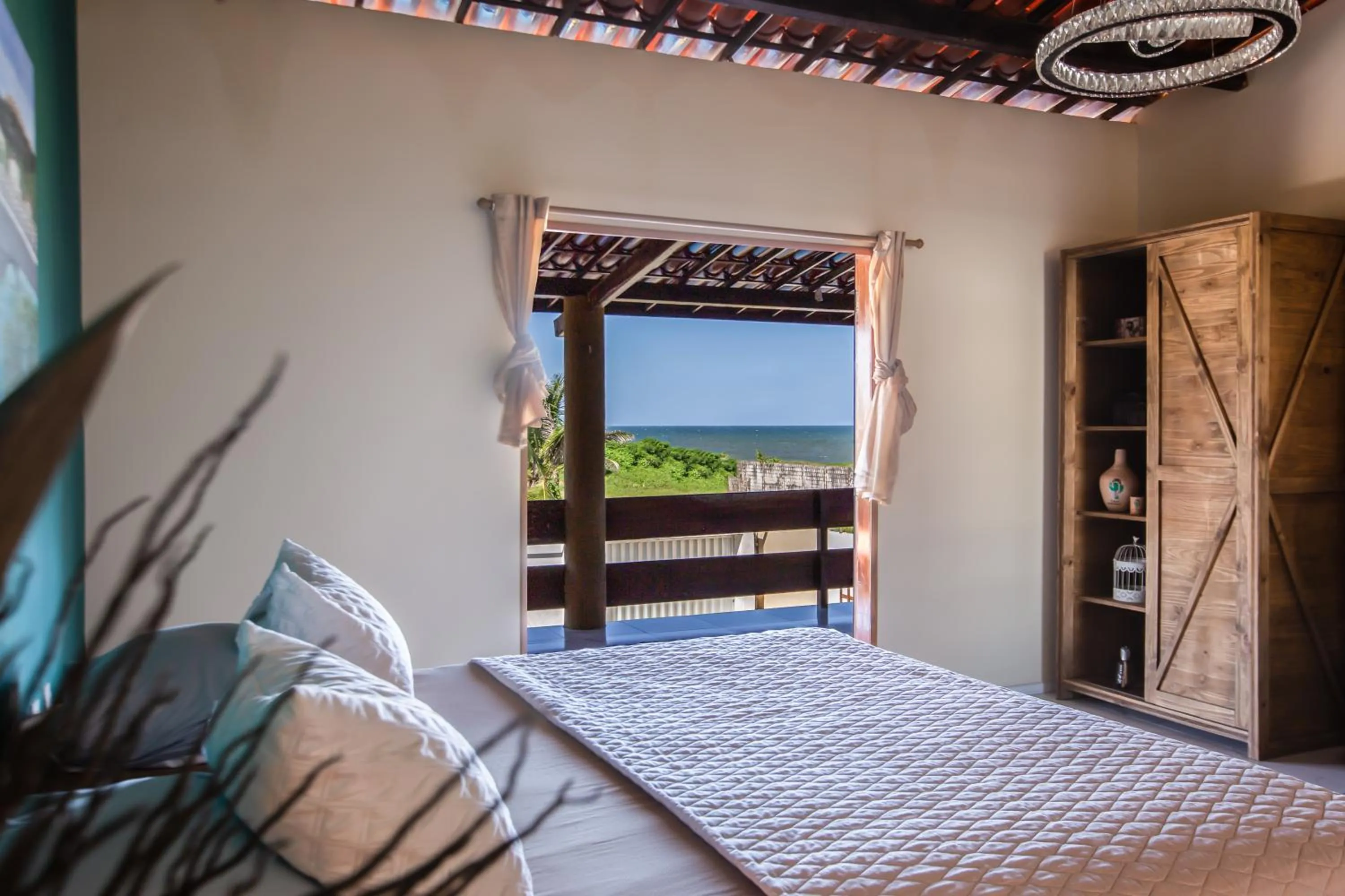 Sea view, Bed in Casa Ferreira Cumbuco