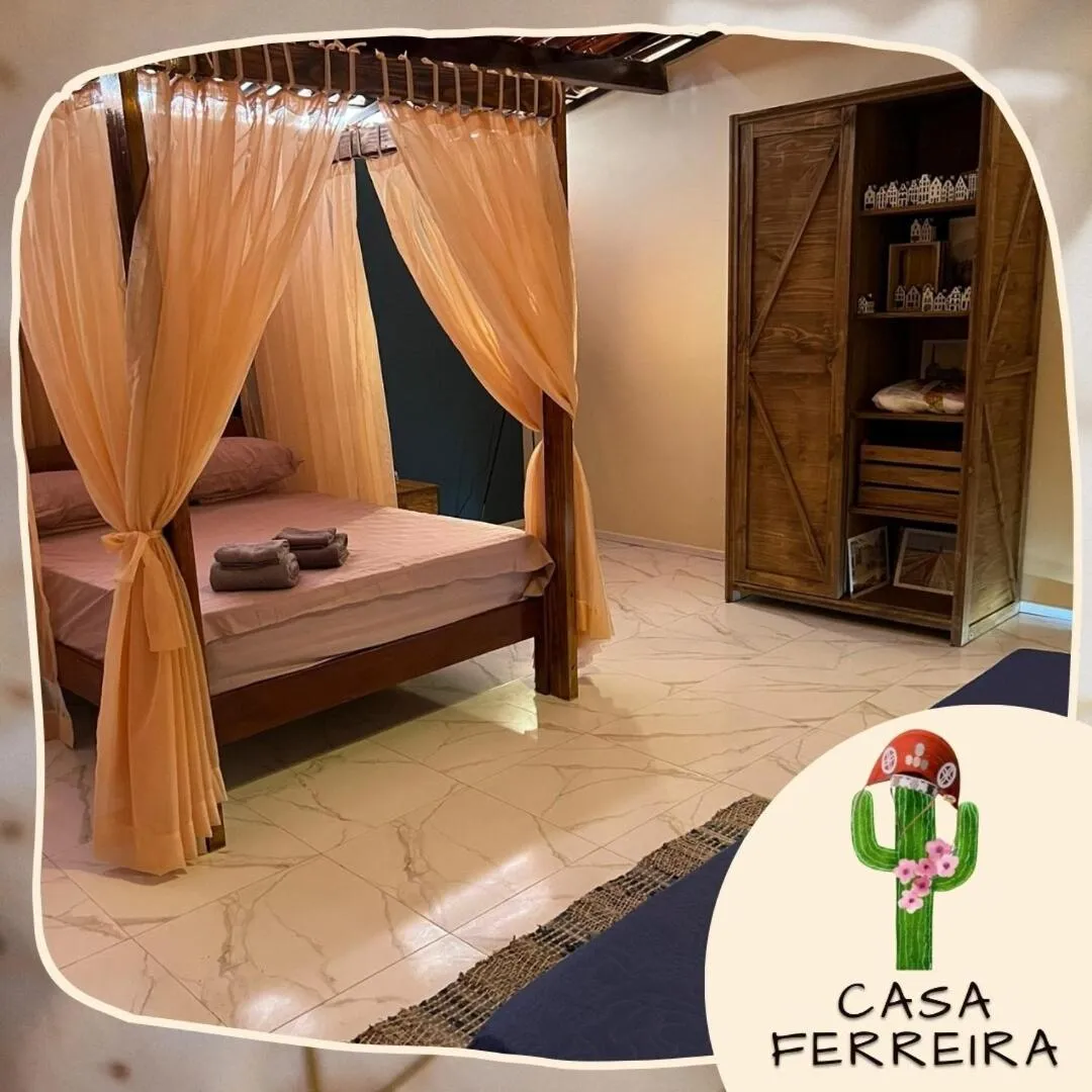 Bed in Casa Ferreira Cumbuco