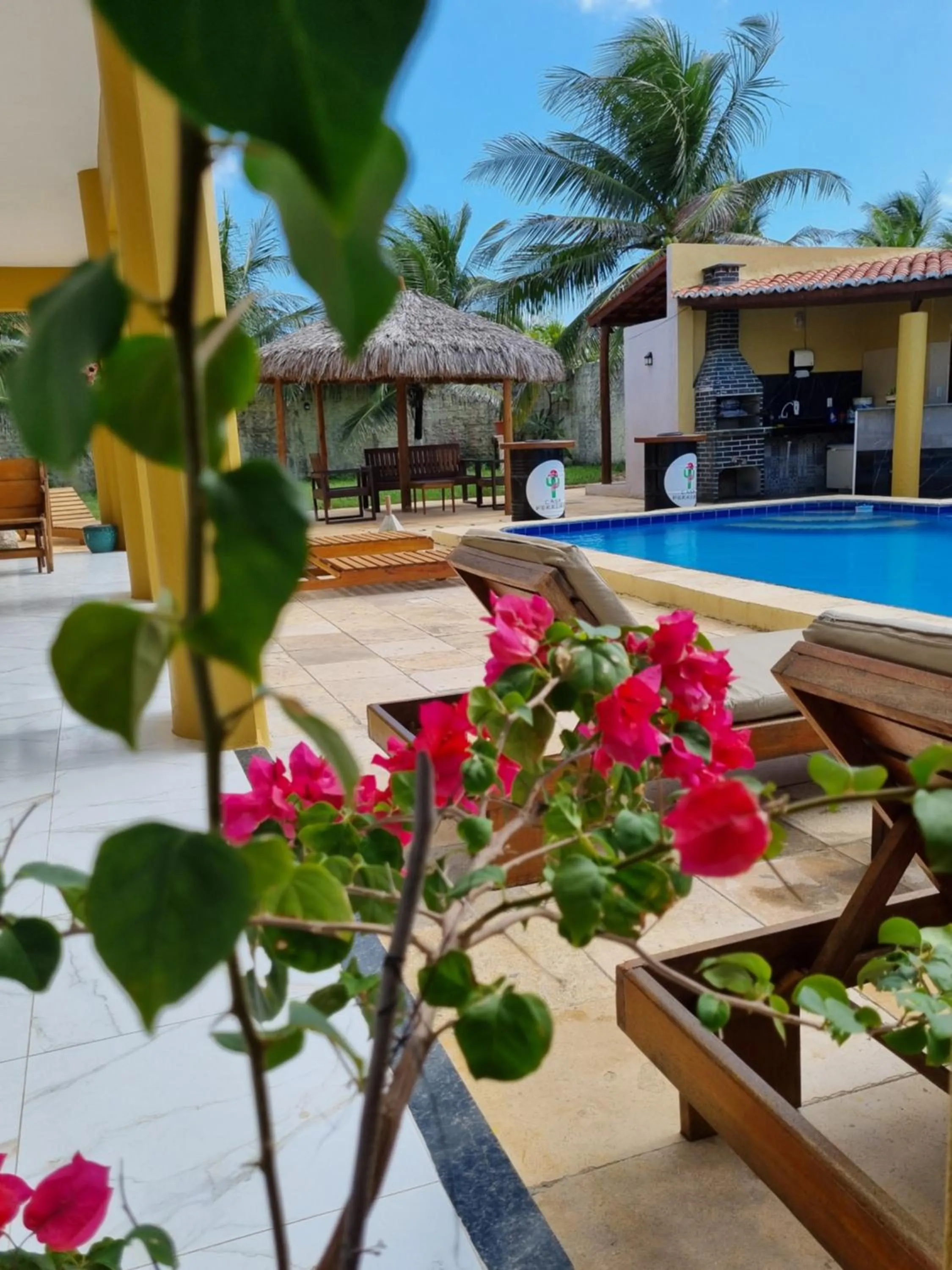 Garden view in Casa Ferreira Cumbuco