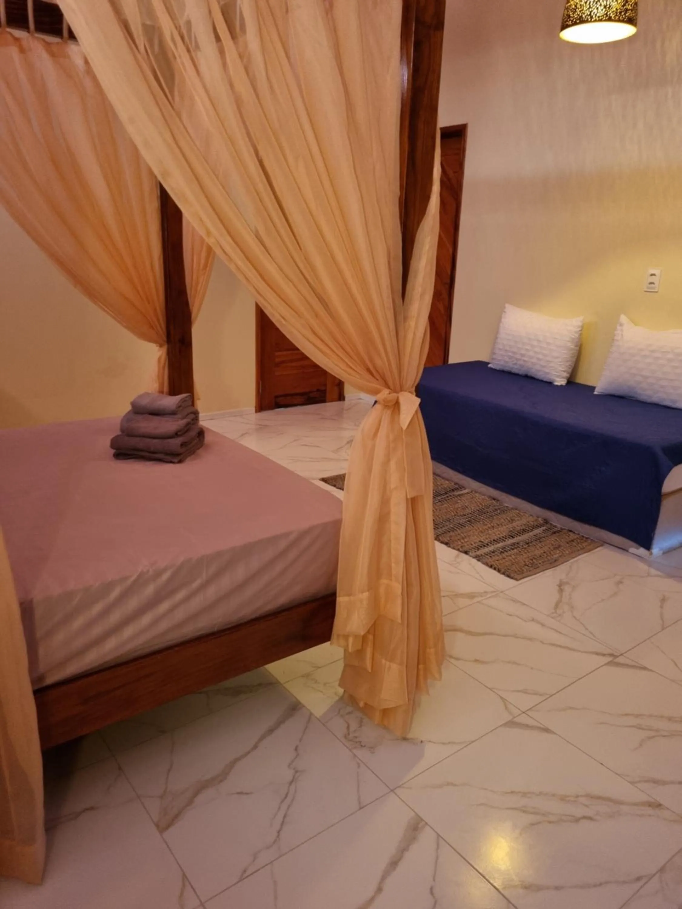 Bed in Casa Ferreira Cumbuco