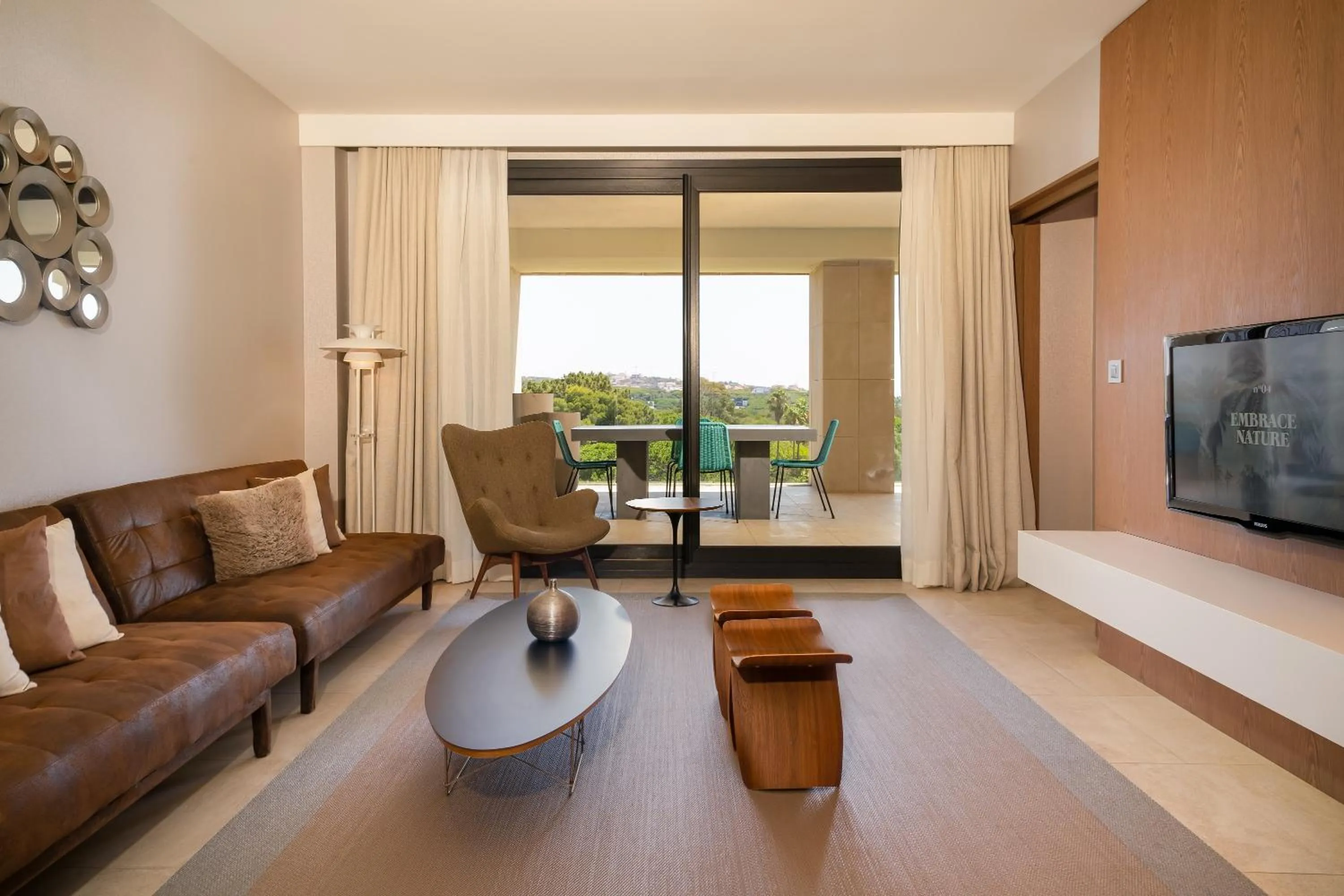 Seating area in Don Carlos Marbella