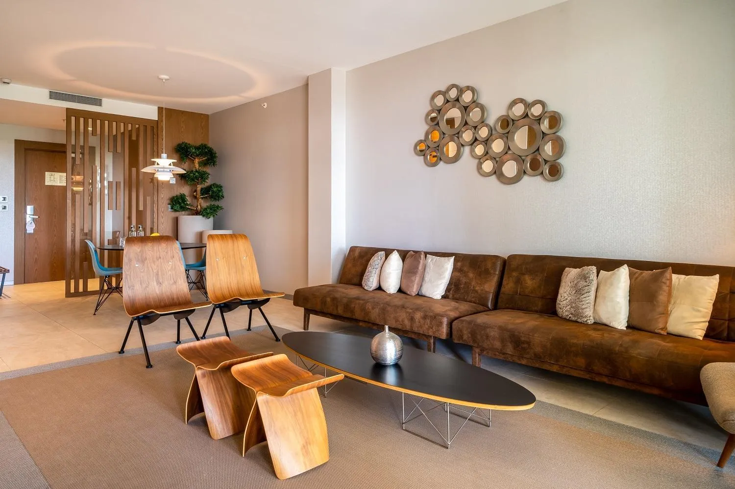 Seating area in Don Carlos Marbella