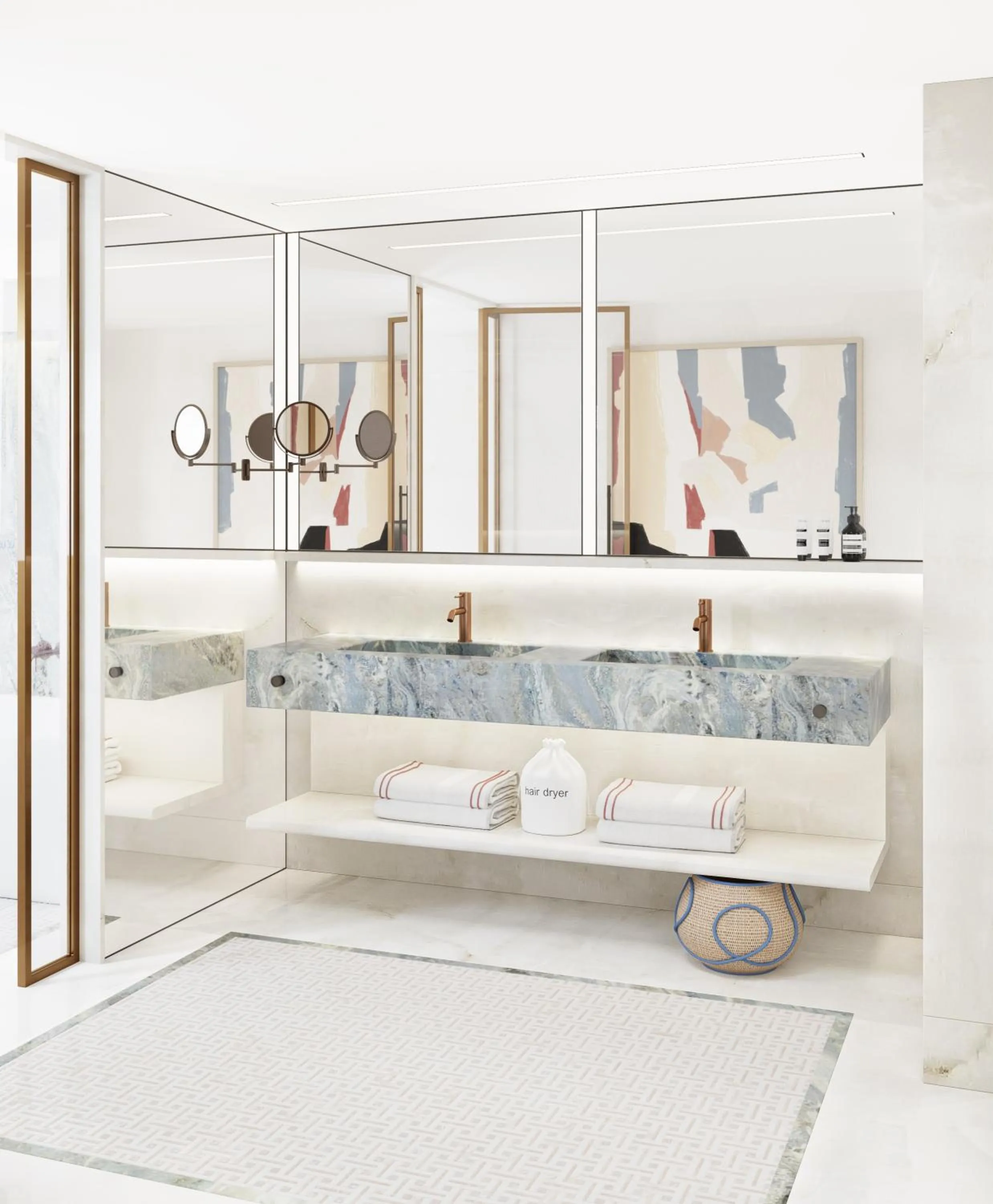 Bathroom in Don Carlos Marbella