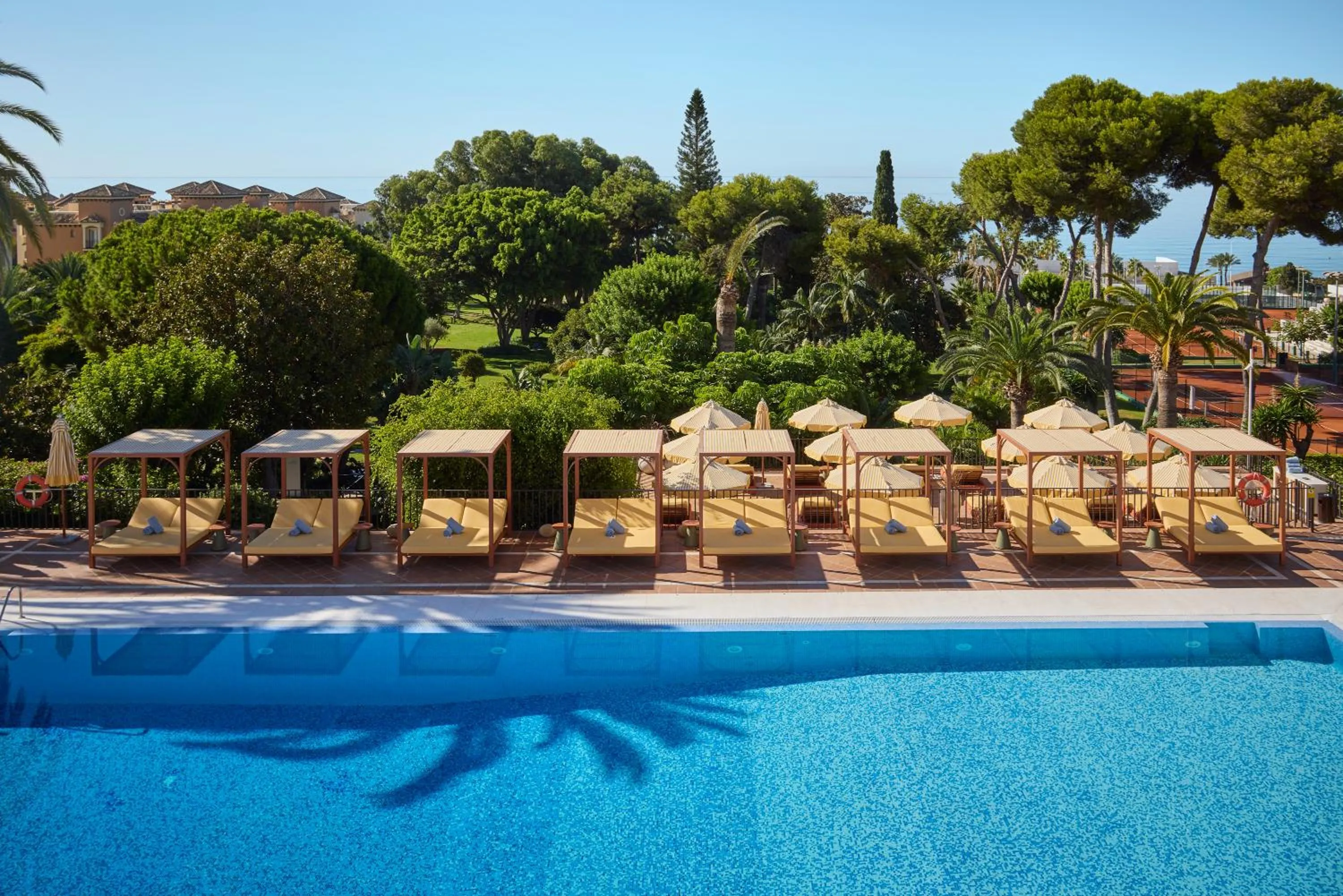 Swimming pool in Don Carlos Marbella
