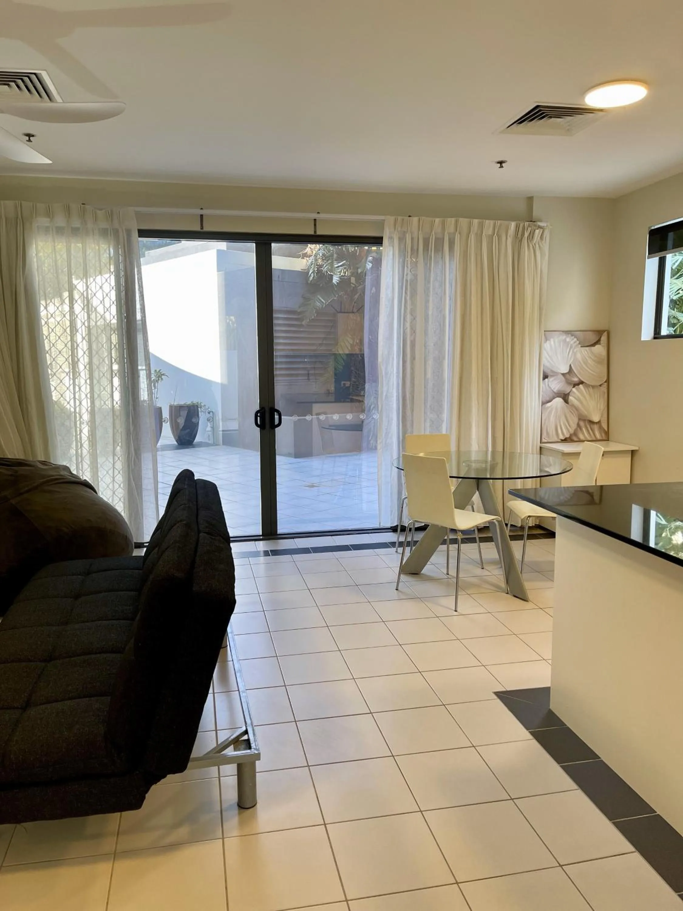 Seating area in Ipanema Holiday Resort