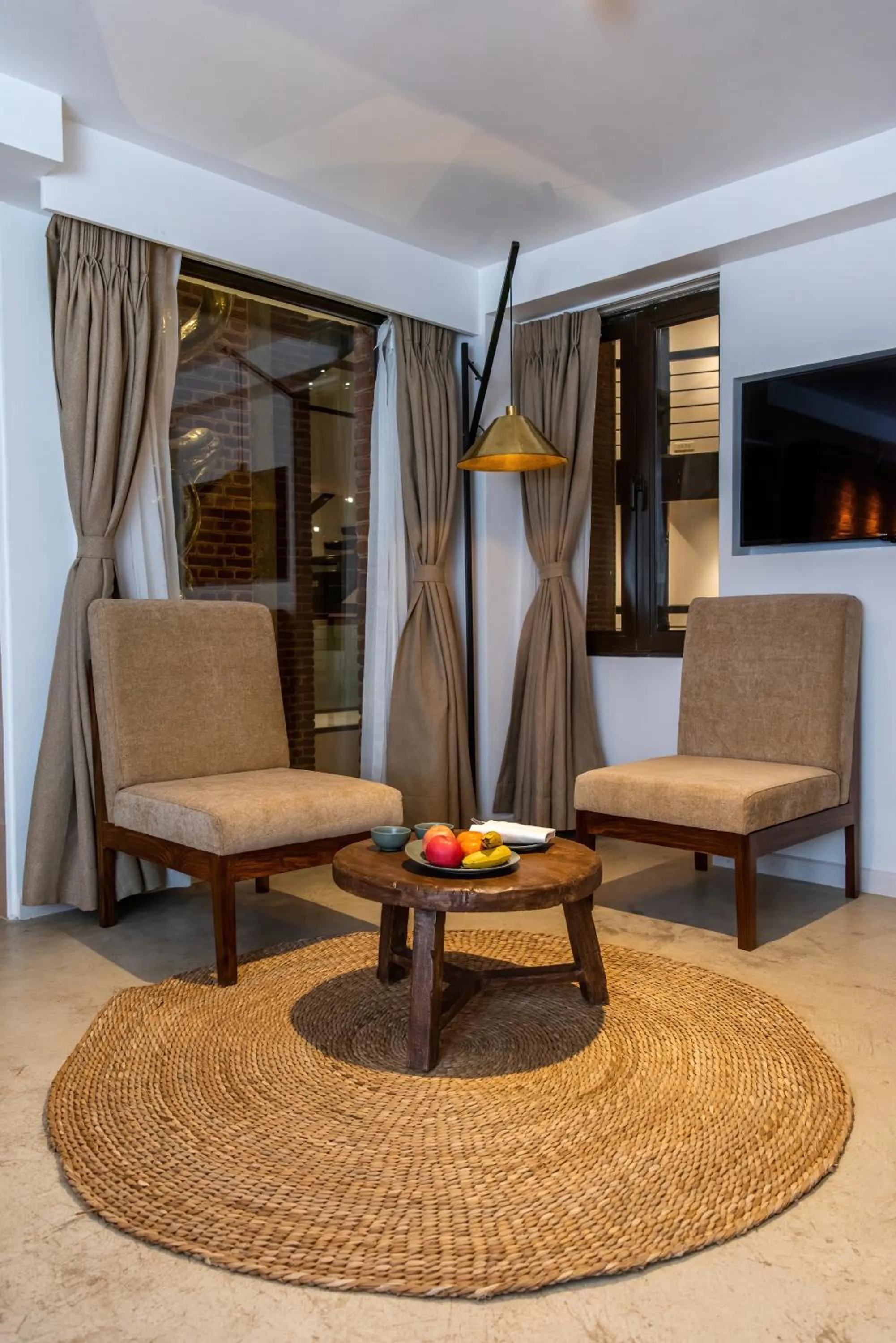Seating area in The Nanee - Bhaktapur Durbar Square
