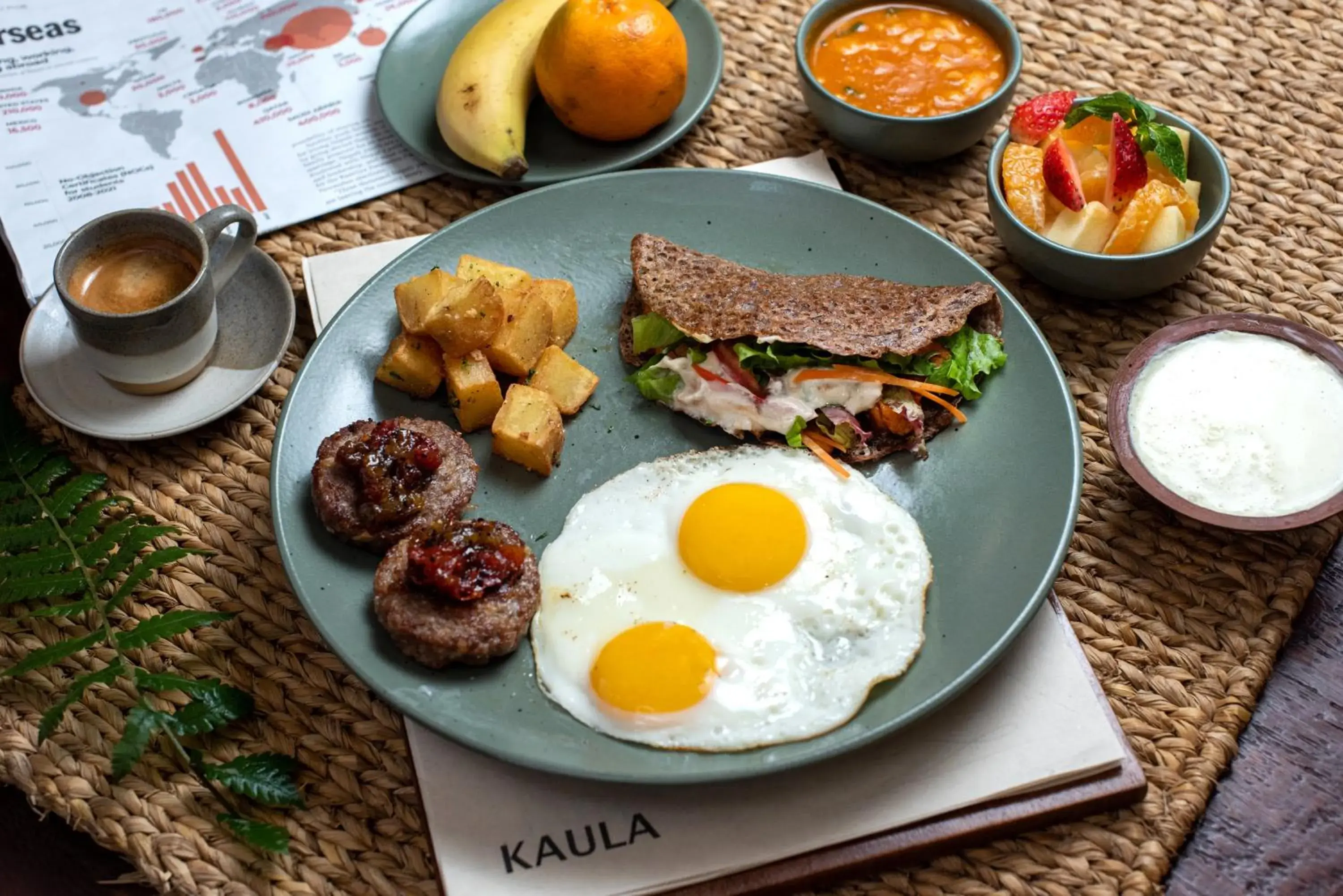 Breakfast in The Nanee - Bhaktapur Durbar Square Breakfast in The Nanee - Bhaktapur Durbar Square