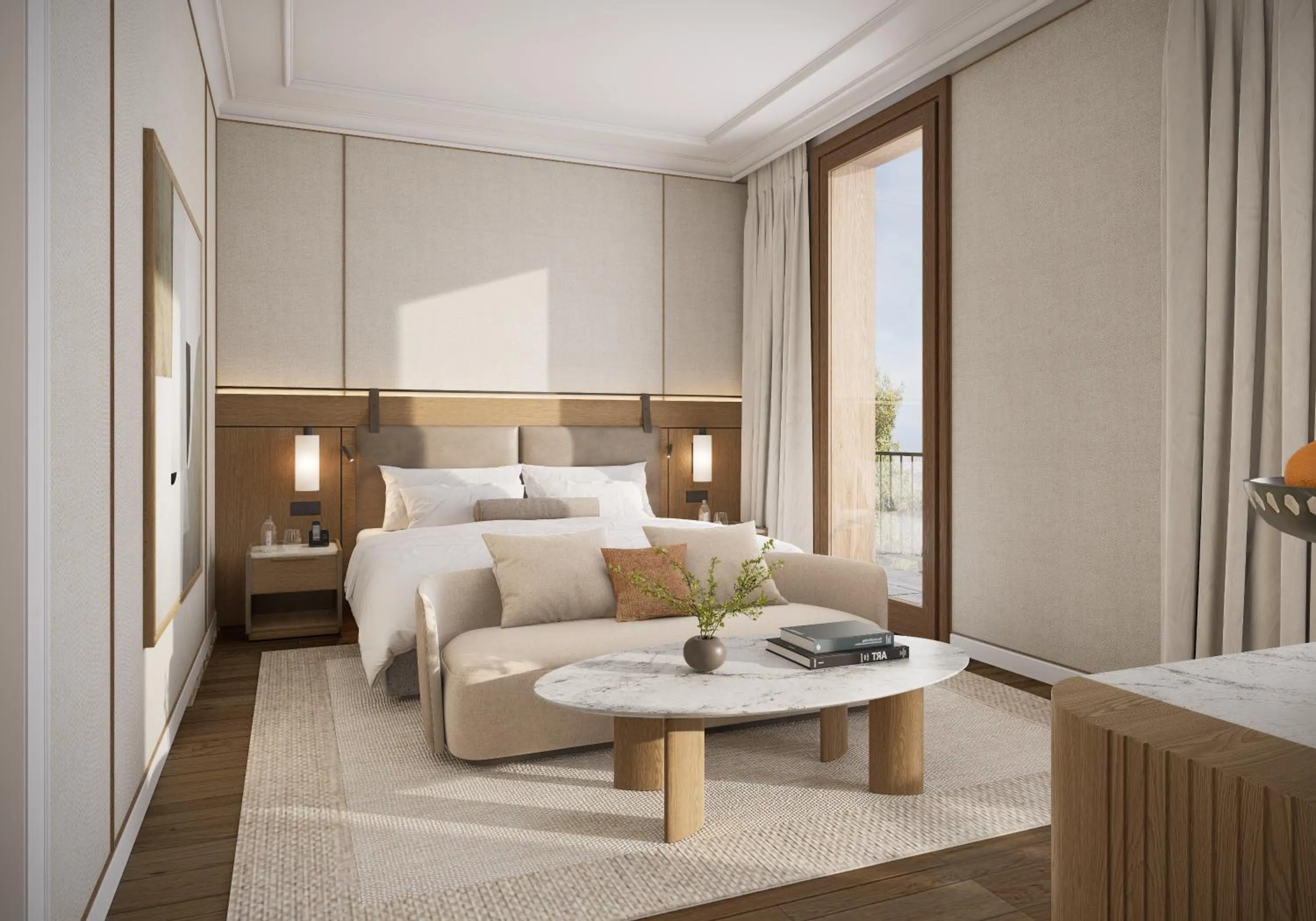 Bedroom, Bed in Gran Hotel La Florida G.L Monumento