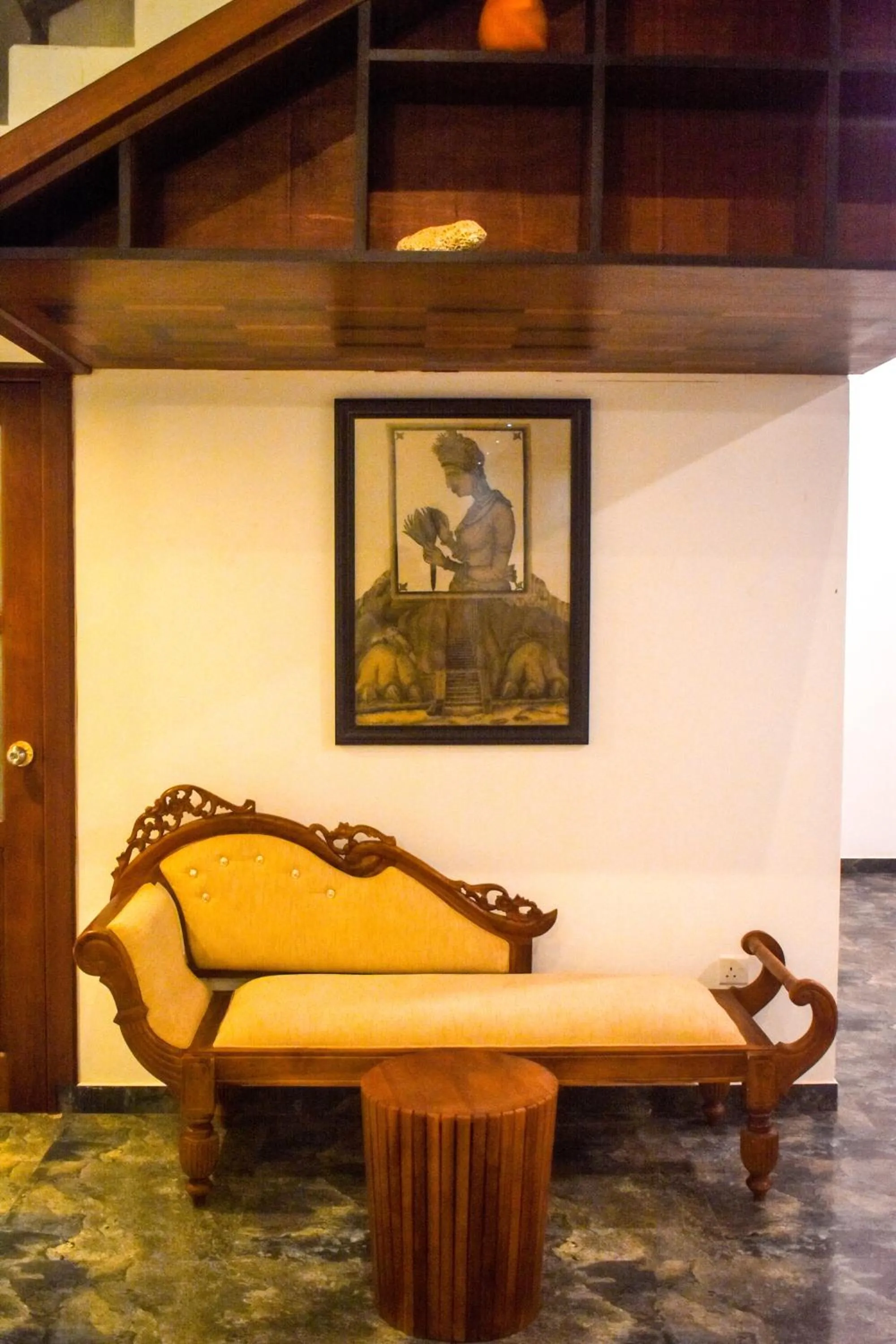 Seating area in ARA Beach Resort Mirissa