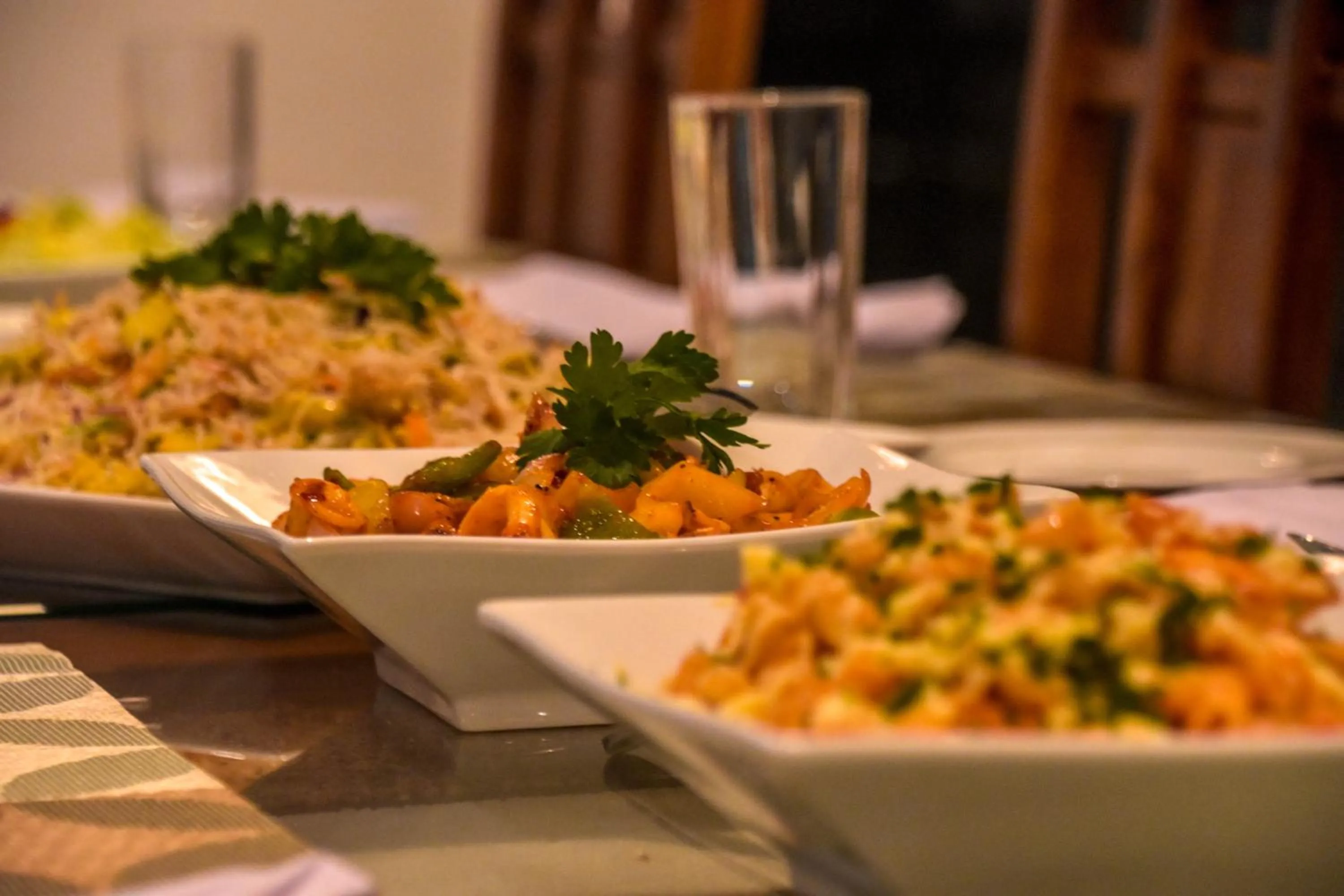 Food and drinks in ARA Beach Resort Mirissa