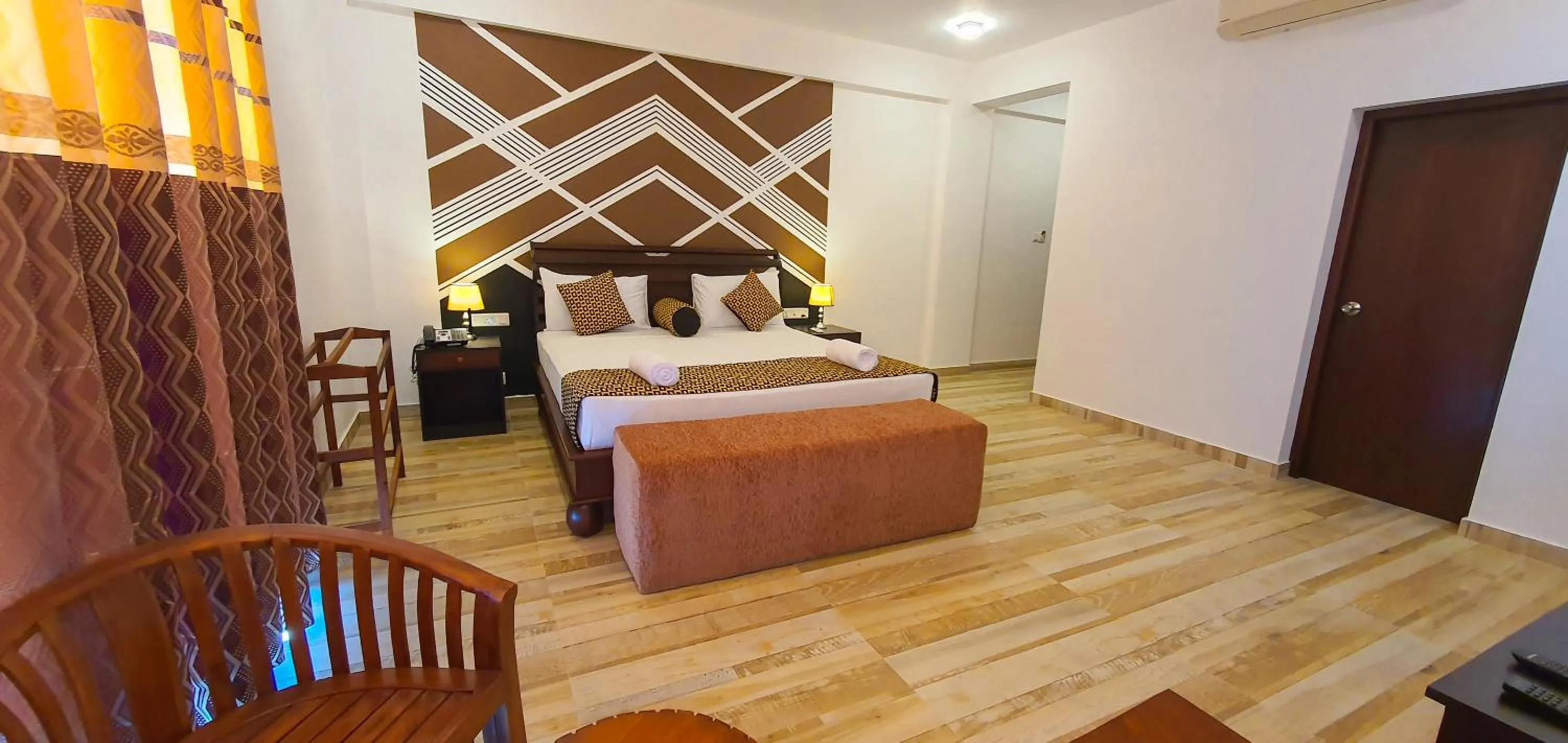 Natural landscape, Bed in ARA Beach Resort Mirissa