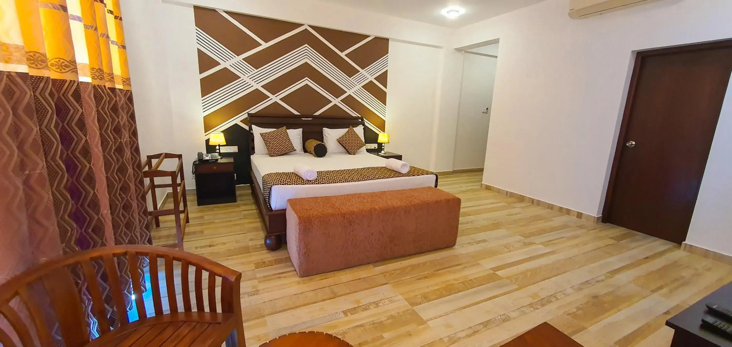 Natural landscape, Bed in ARA Beach Resort Mirissa Natural landscape, Bed in ARA Beach Resort Mirissa