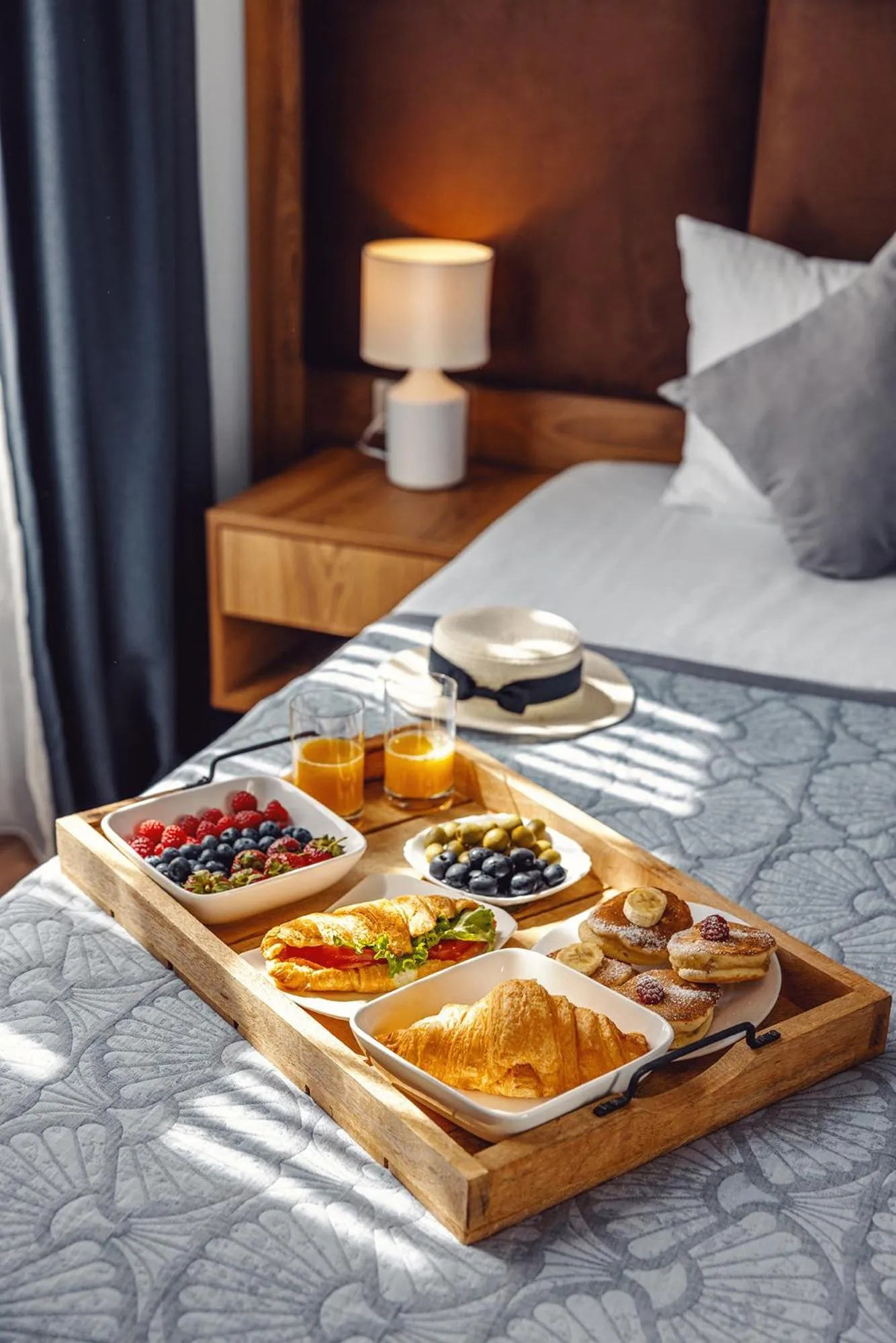 Decorative detail, Bed in Boutique Hotel Manufactura