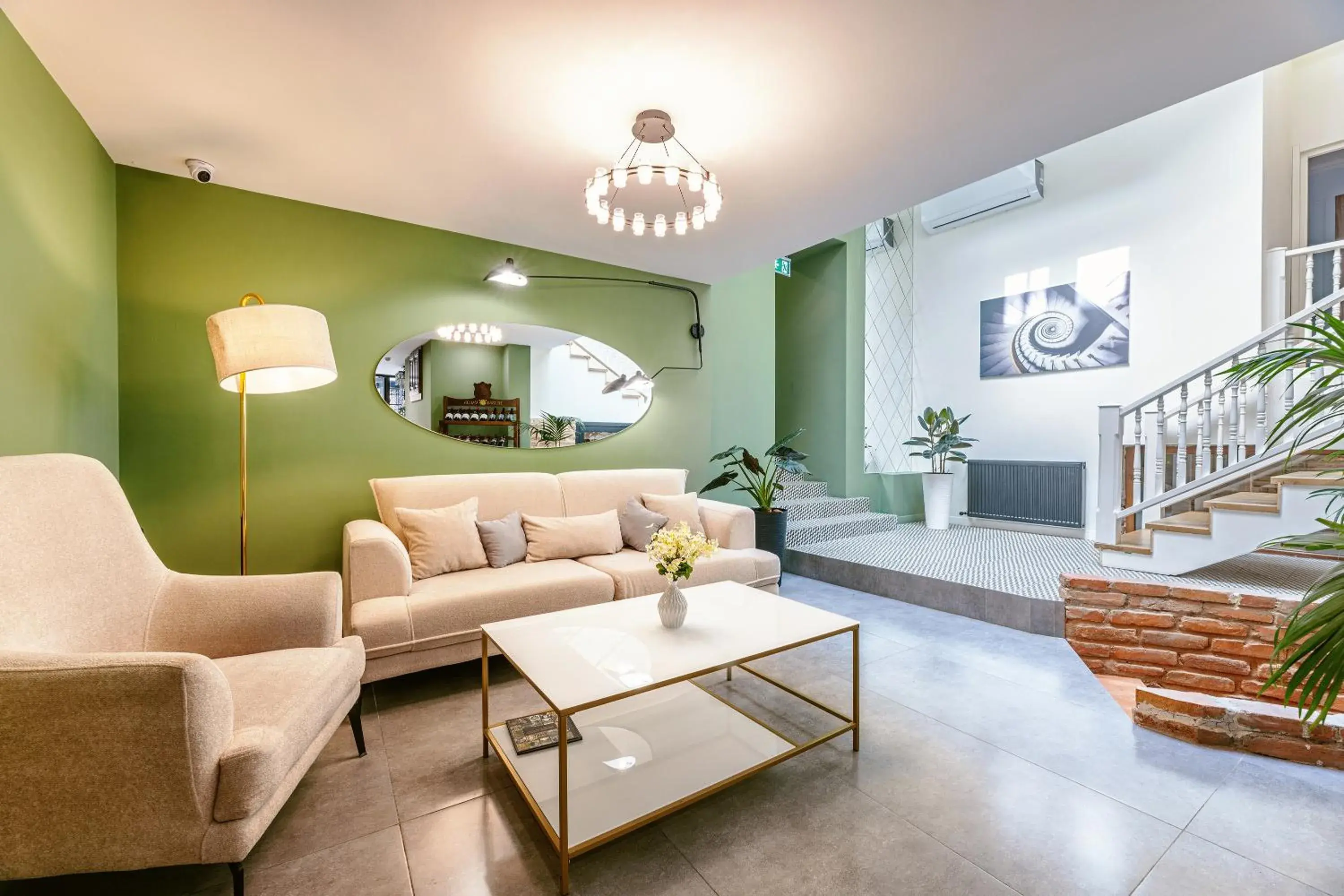 Lobby or reception in Boutique Hotel Manufactura Lobby or reception in Boutique Hotel Manufactura