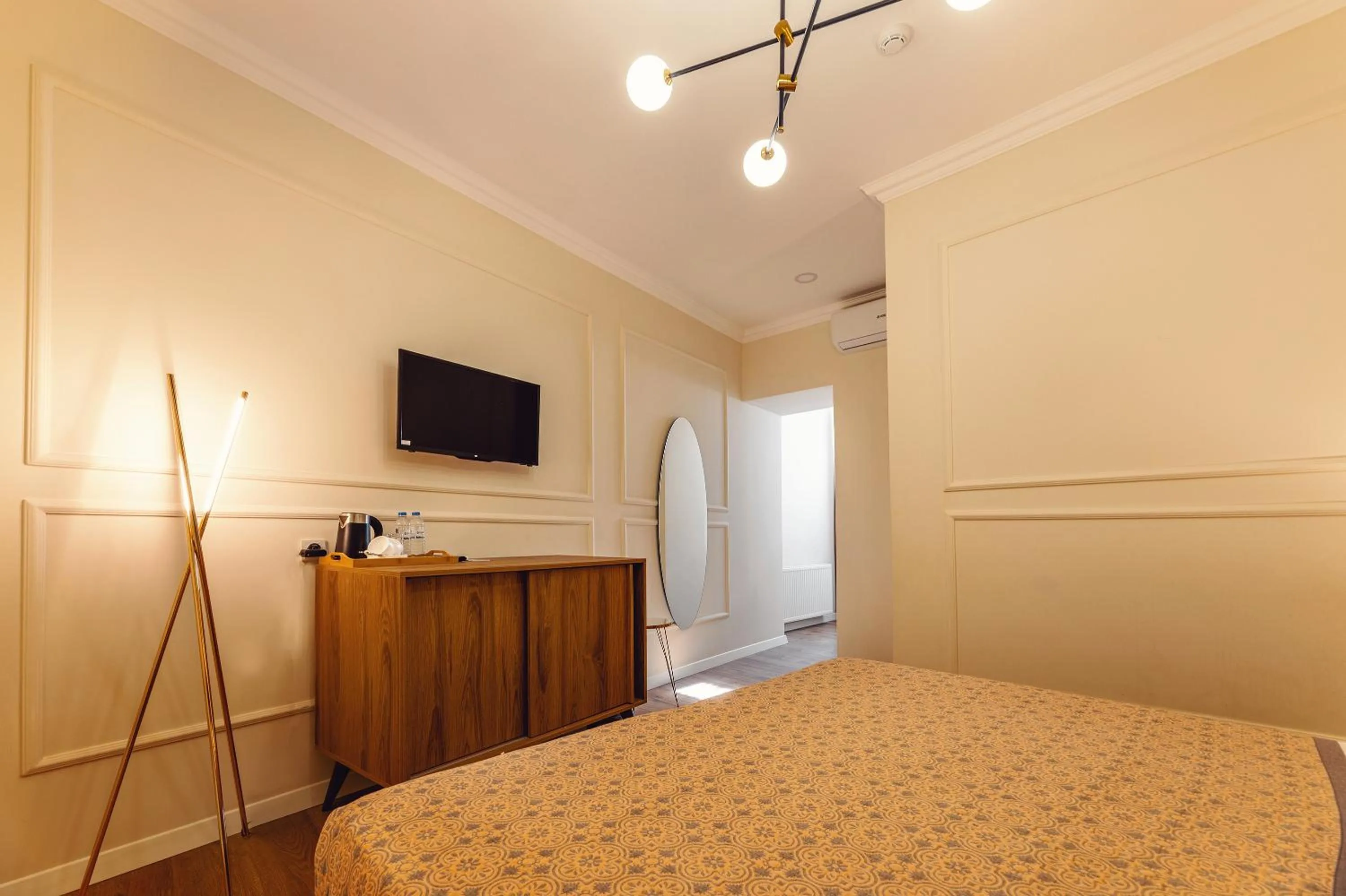 Coffee/tea facilities, Bed in Boutique Hotel Manufactura