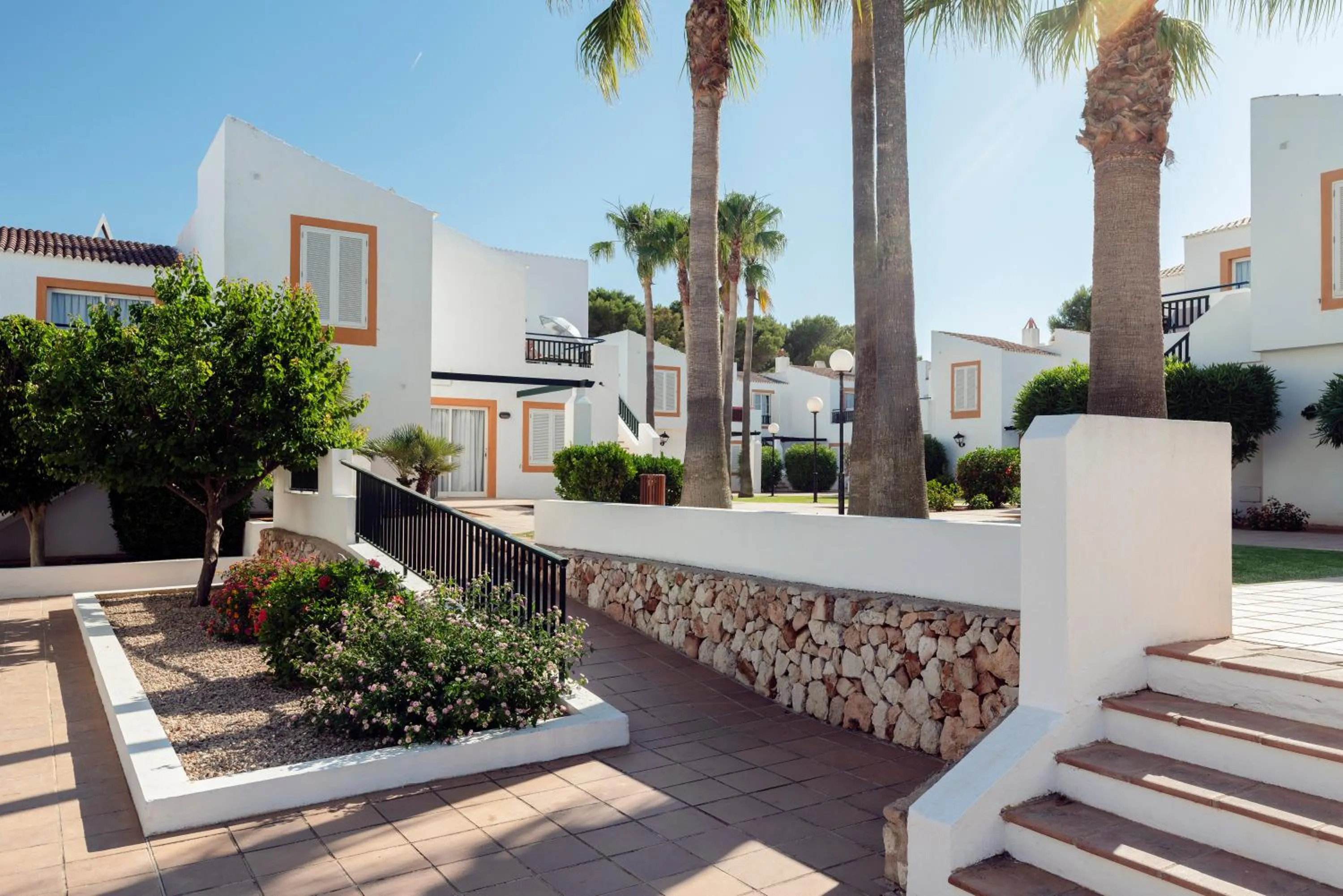 Patio in AluaSun Lago Park