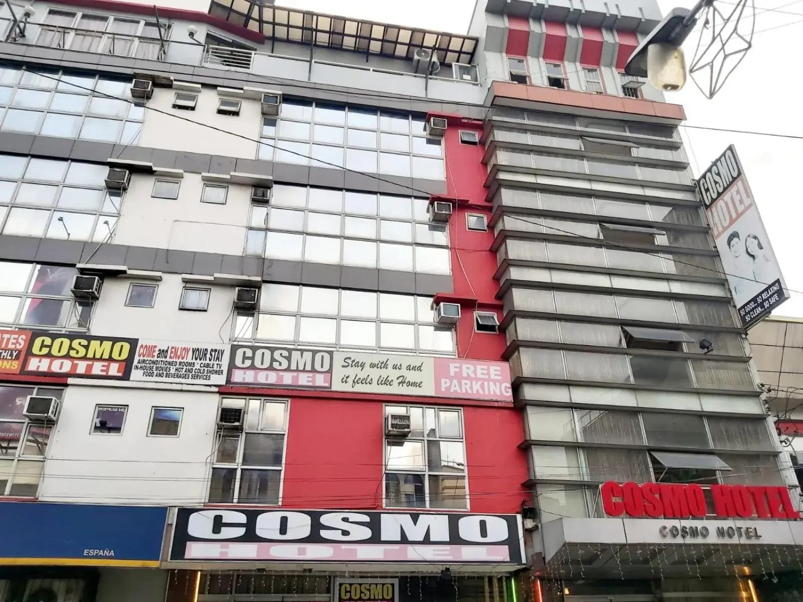 Facade/entrance in Cosmo Hotel Espana Near Ust Facade/entrance in Cosmo Hotel Espana Near Ust