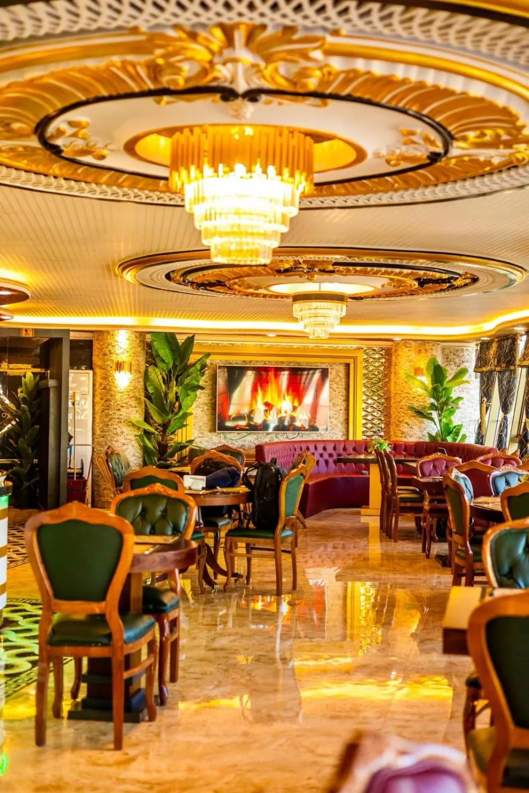 Seating area in Can Adalya Palace Hotel