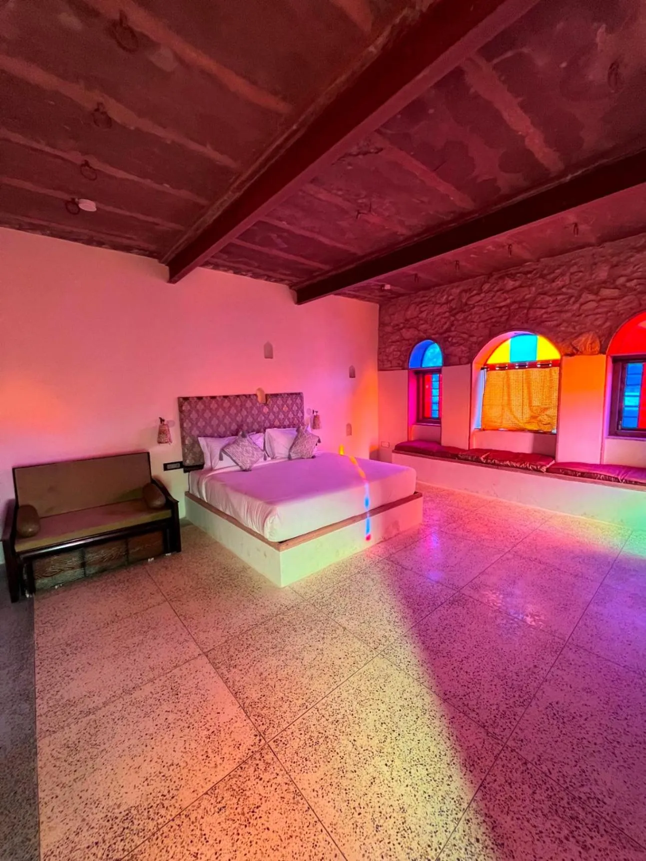 Bedroom in Sariska Kasba - A Village Resort