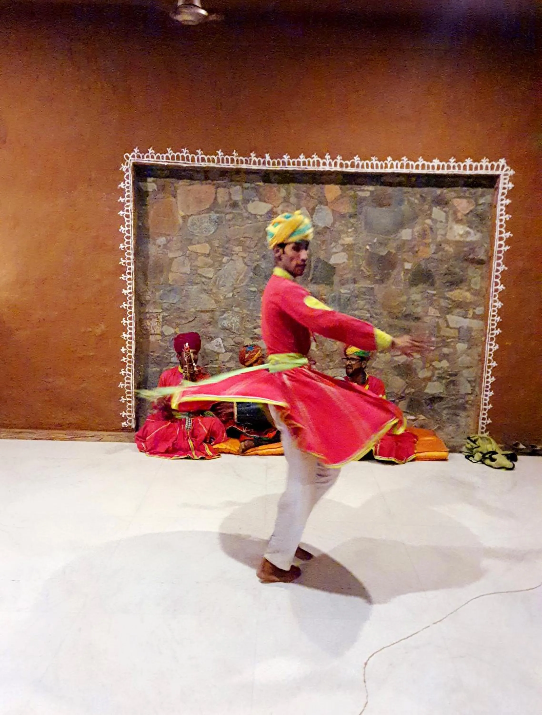 Decorative detail in Sariska Kasba - A Village Resort