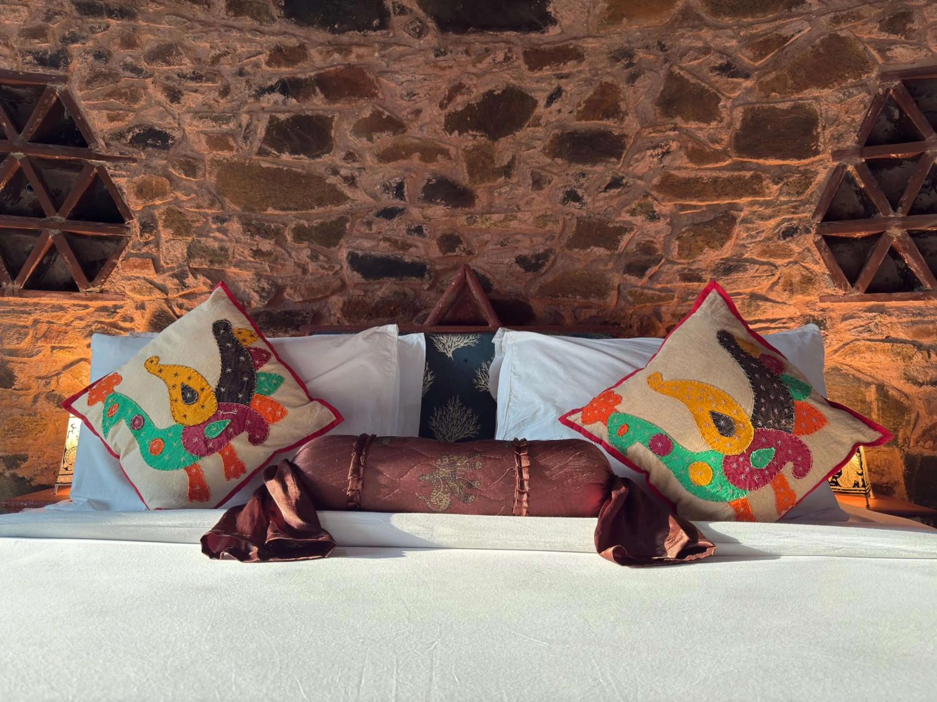 Bed in Sariska Kasba - A Village Resort