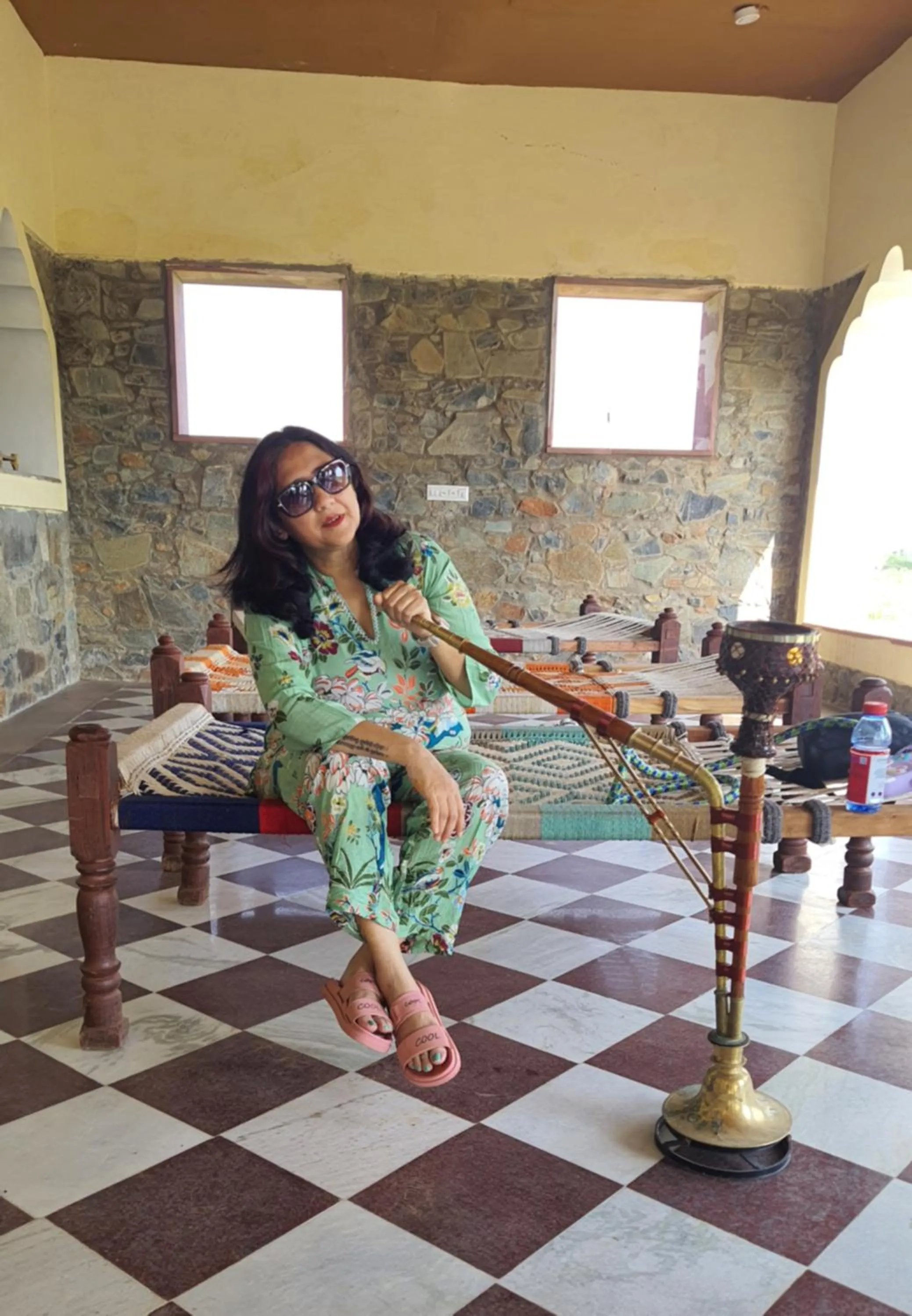 People in Sariska Kasba - A Village Resort