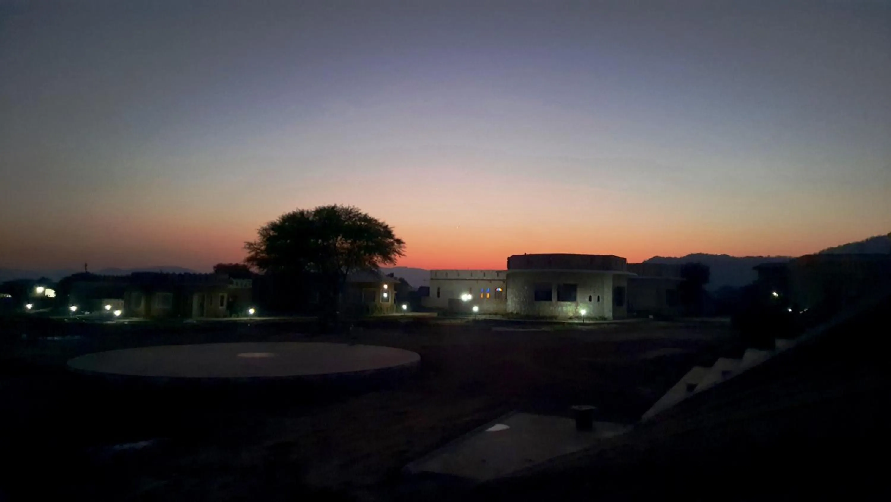 Natural landscape in Sariska Kasba - A Village Resort