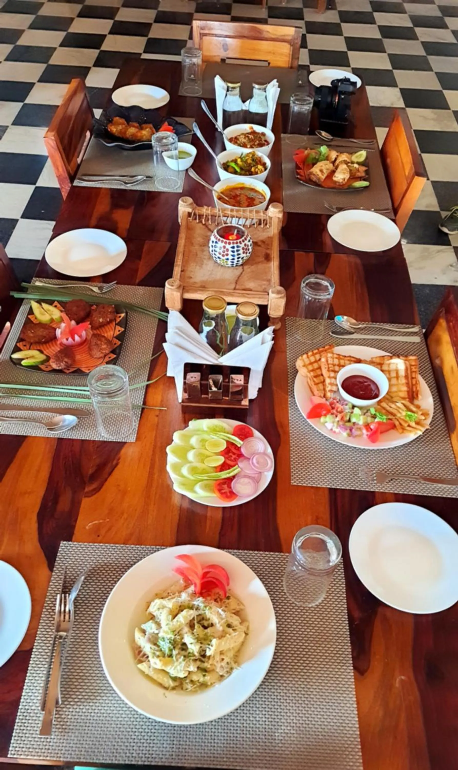 Food and drinks in Sariska Kasba - A Village Resort