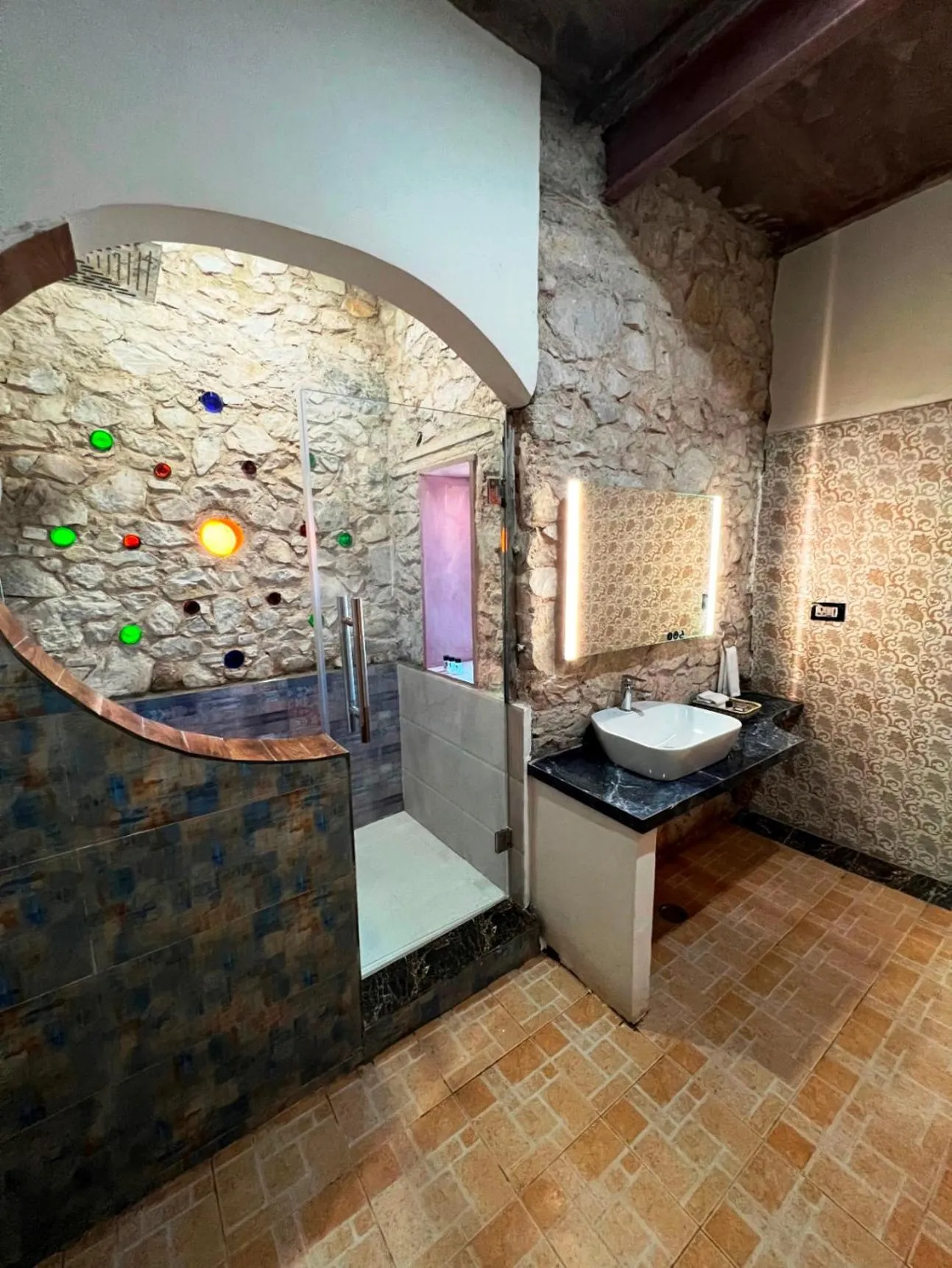 Bathroom in Sariska Kasba - A Village Resort