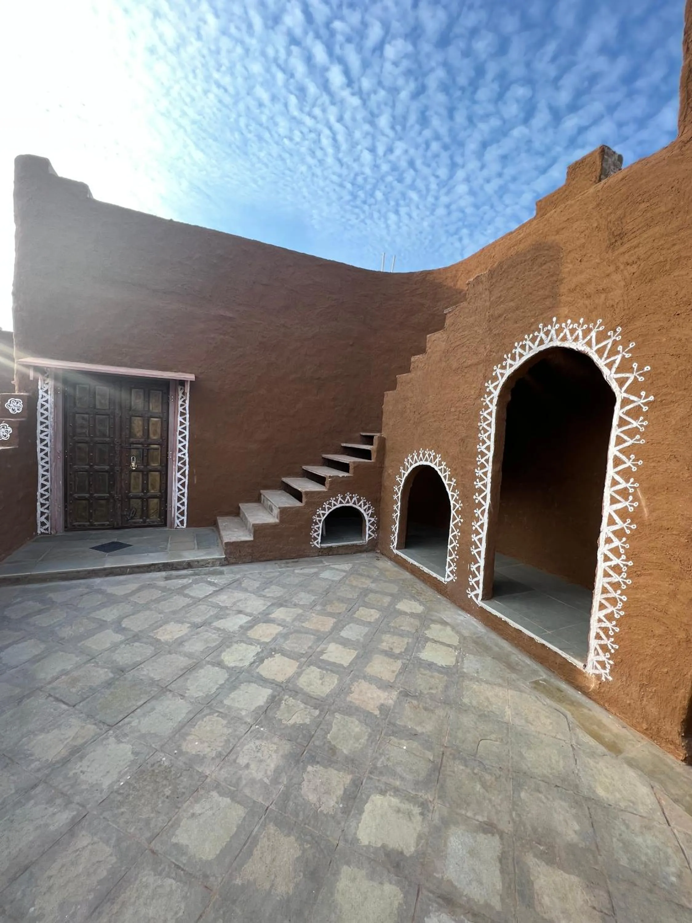 Seating area in Sariska Kasba - A Village Resort