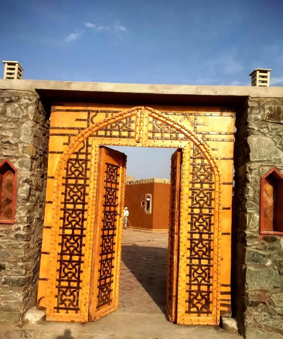 Facade/entrance in Sariska Kasba - A Village Resort