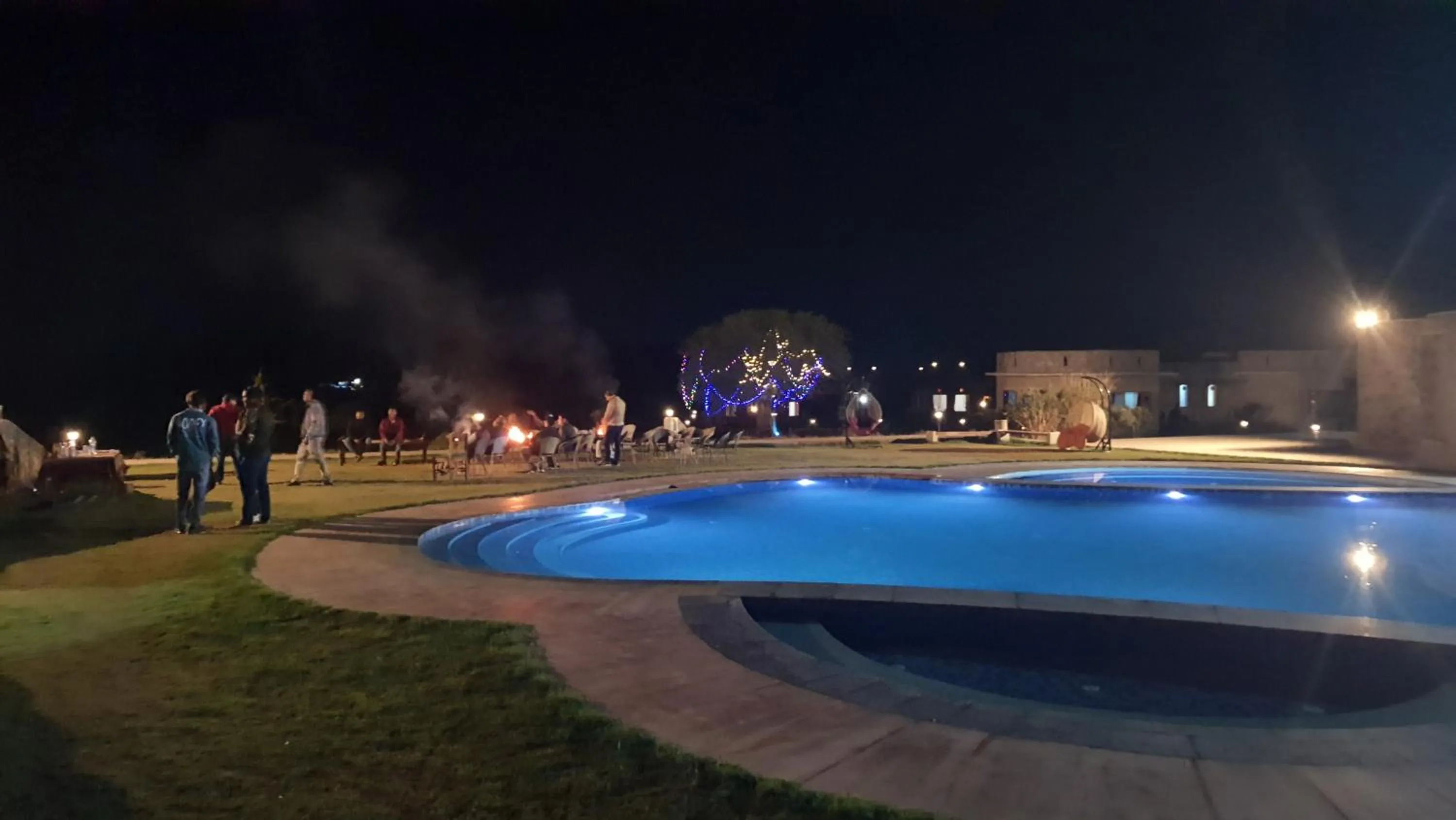 Swimming pool in Sariska Kasba - A Village Resort