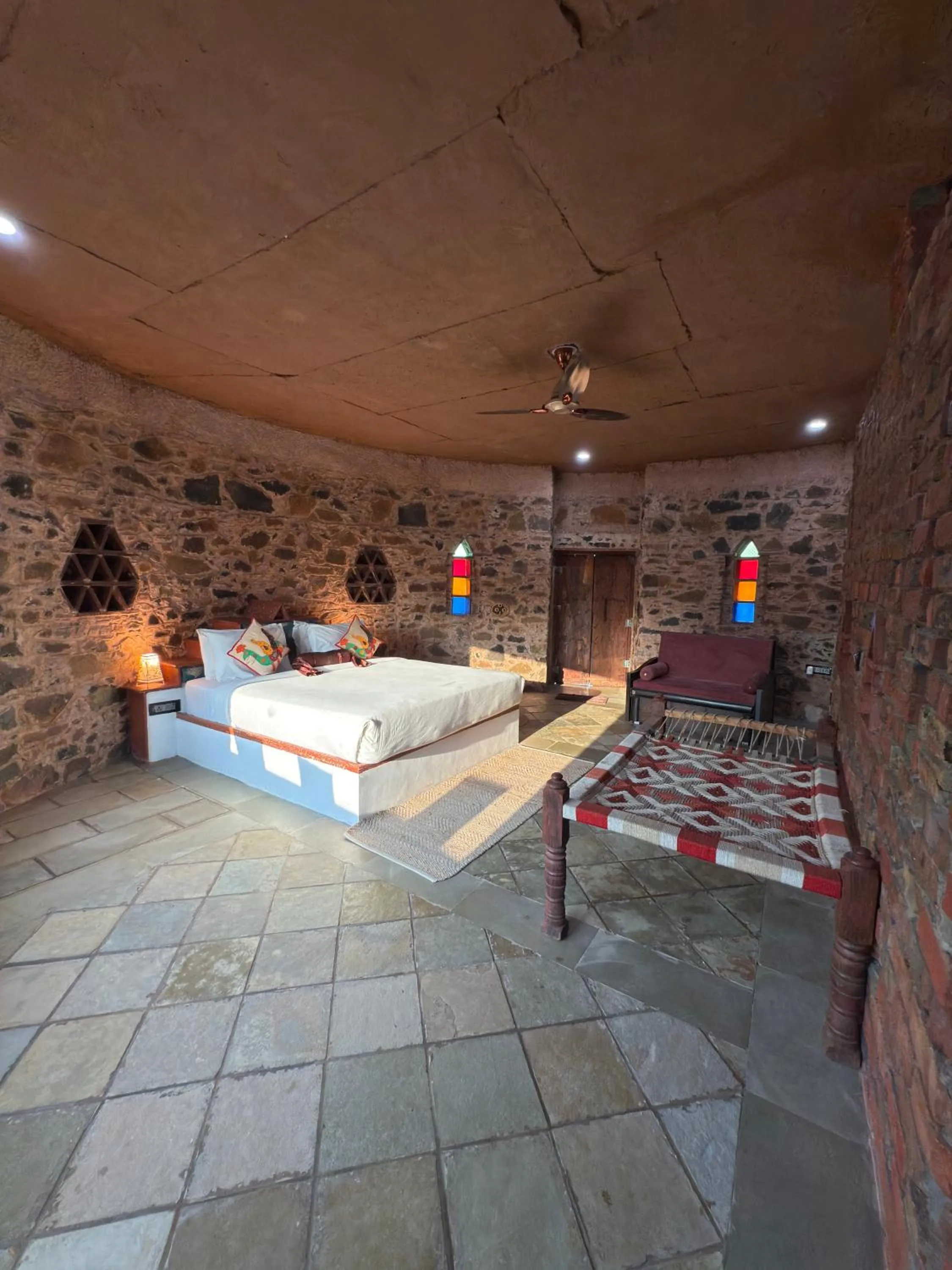 Bed in Sariska Kasba - A Village Resort