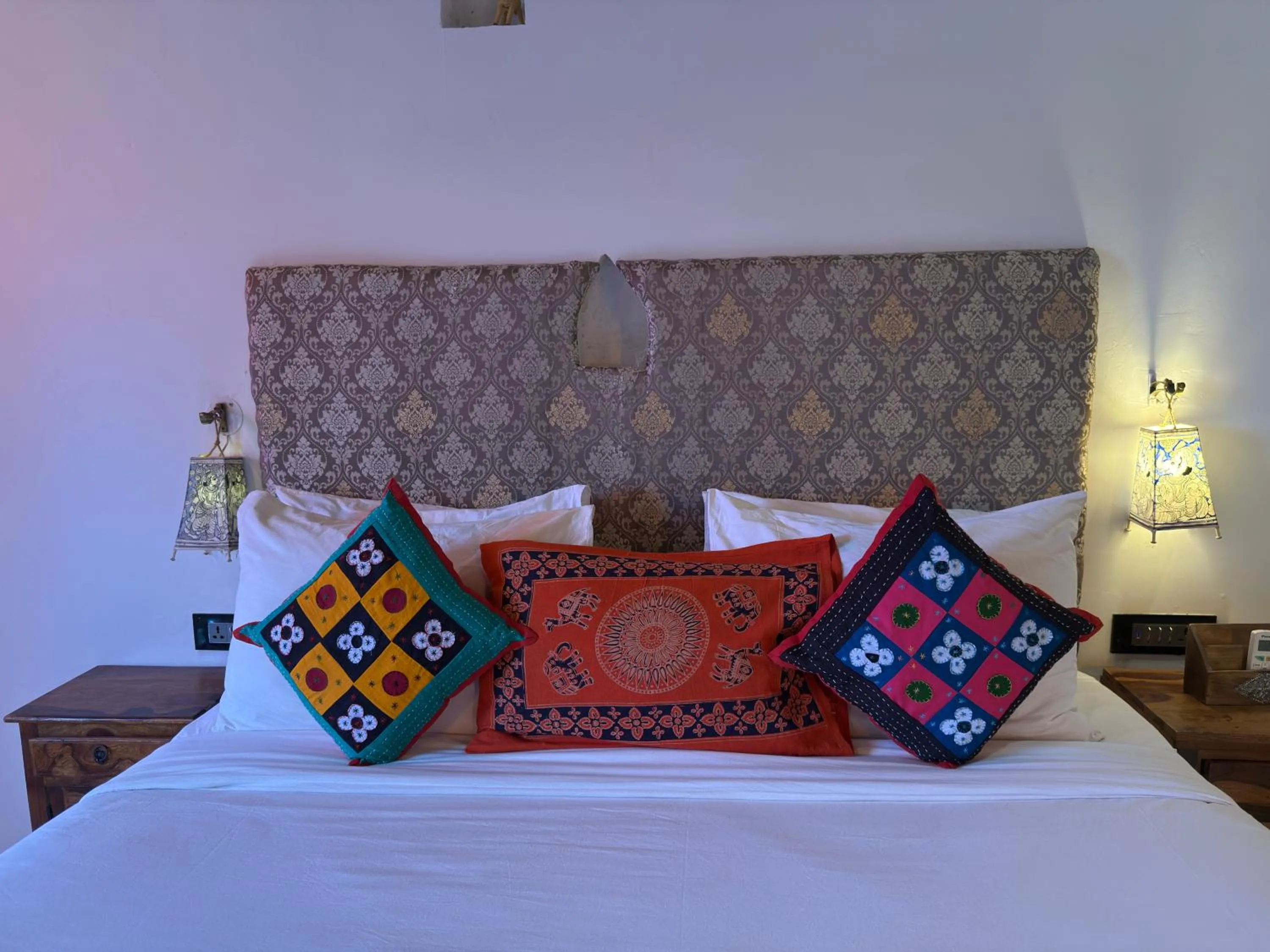 Bed in Sariska Kasba - A Village Resort