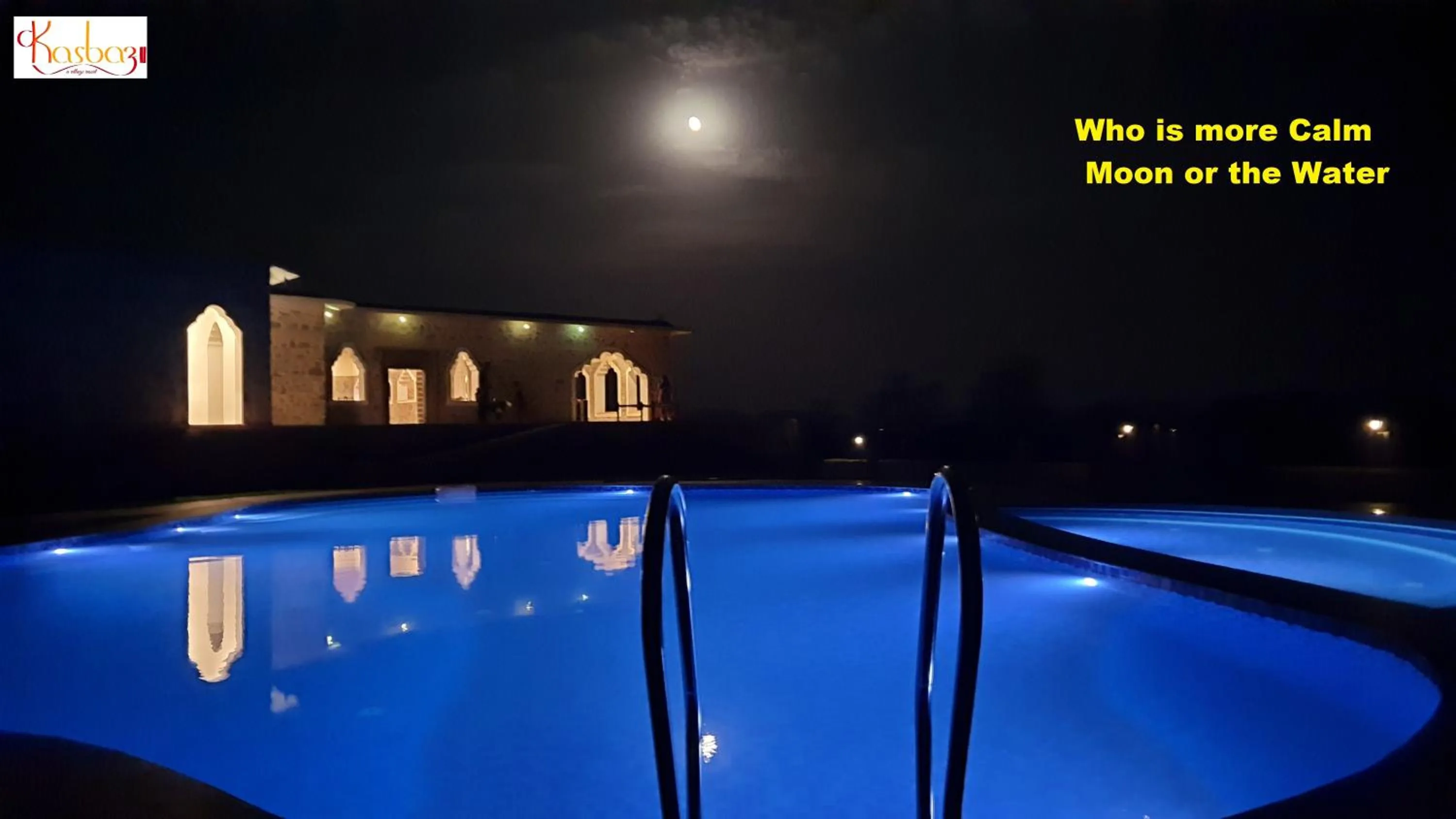 Swimming pool in Sariska Kasba - A Village Resort