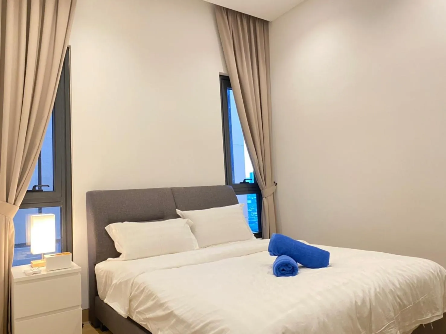 Bed in The Dolphin Lucentia Bukit Bintang KLCC Kuala Lumpur