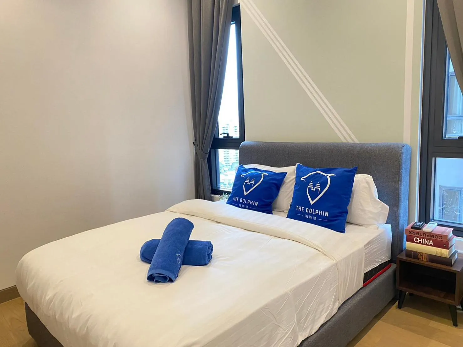 Bed in The Dolphin Lucentia Bukit Bintang KLCC Kuala Lumpur