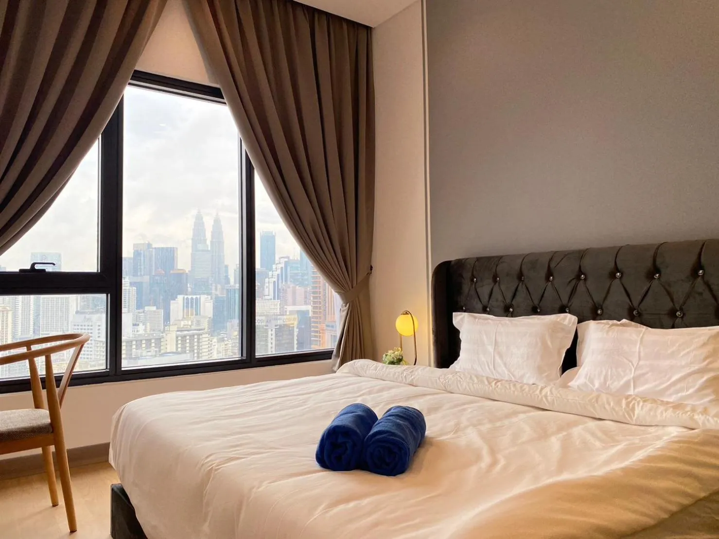 Bed in The Dolphin Lucentia Bukit Bintang KLCC Kuala Lumpur