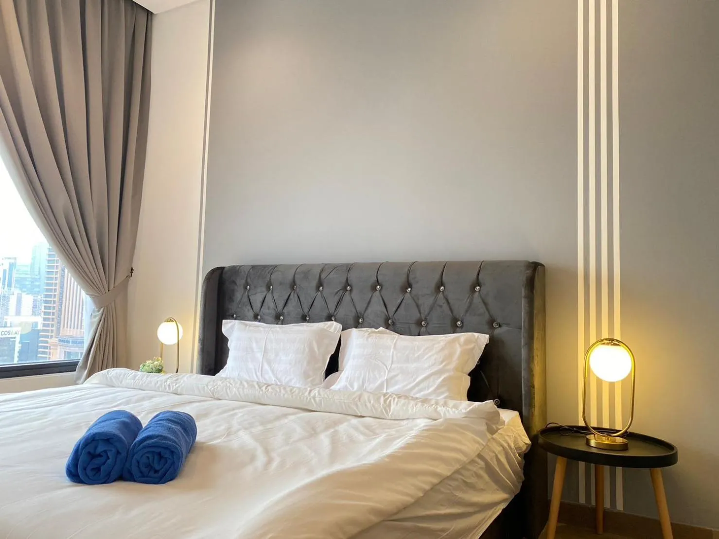 Bed in The Dolphin Lucentia Bukit Bintang KLCC Kuala Lumpur